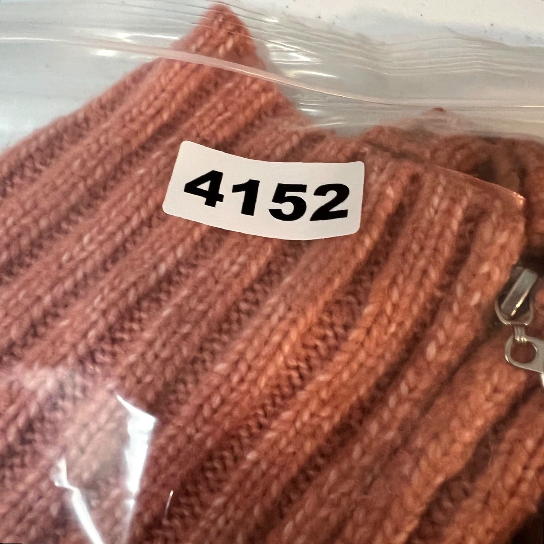 Pinko Sincerely Jules Womens Medium Pink Peach Cable Knit Half-Zip Sweater Pullover Size M / US 6-8 / IT 42-44 - 7 Thumbnail