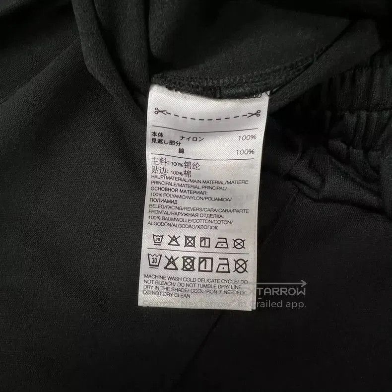 Y-3 Y-3 Black Wide-Leg Pants Size M. Size US 32 / EU 48 - 7 Thumbnail