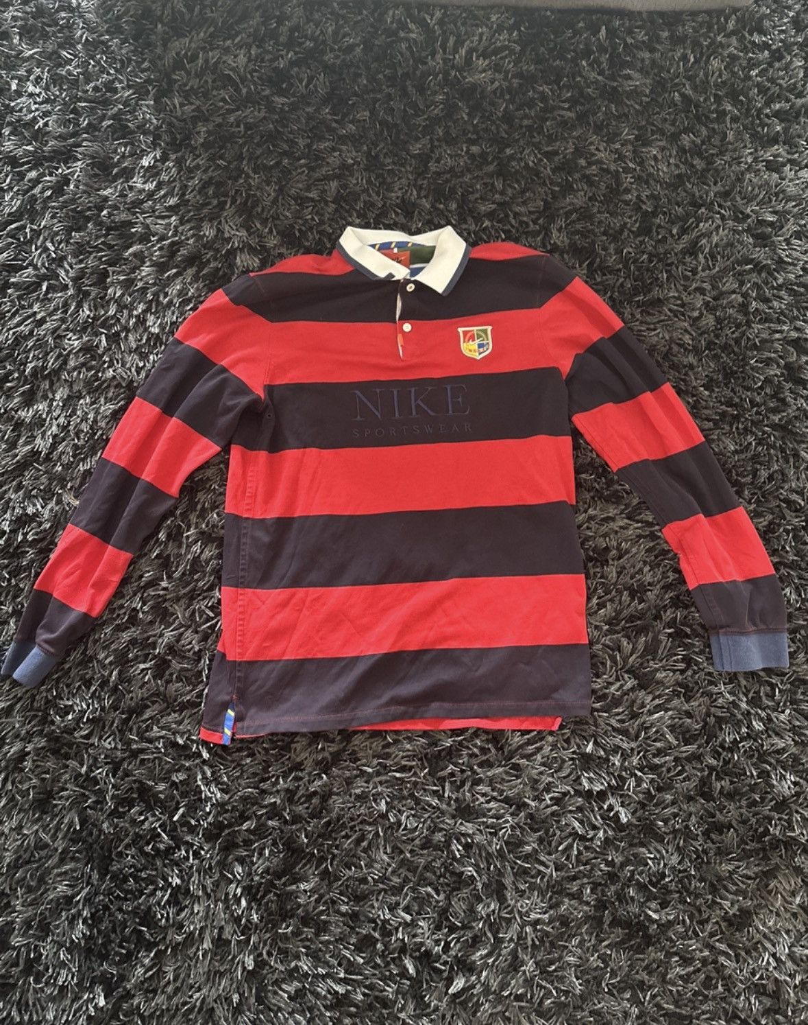Nike Long Sleeve Nike Polo Size US S / EU 44-46 / 1 - 1 Thumbnail