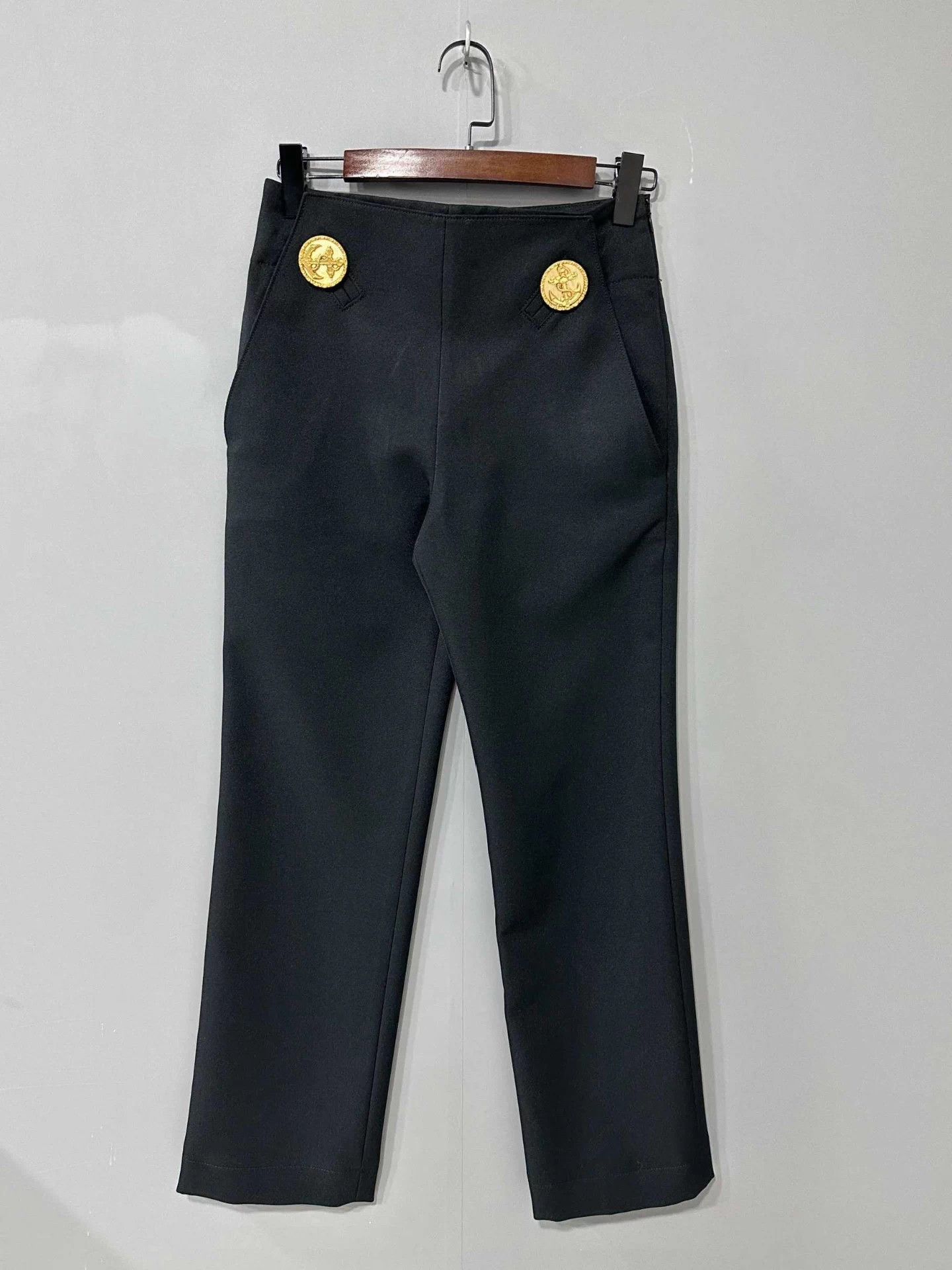 Louis Vuitton LV SS23 Metal Buckle Anchor Casual Pants 34 Size 25" / US 0 / IT 36 - 3 Thumbnail