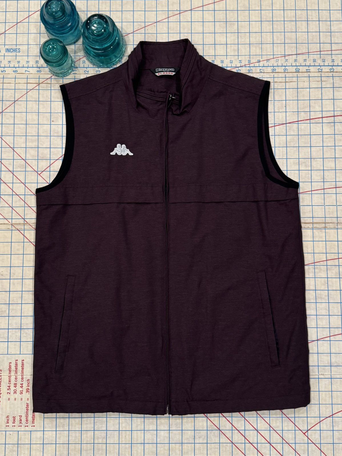 Kappa Kappa Full Zip Gilet Vest Women’s Size XL Y2K Sportswear Size XL / US 12-14 / IT 48-50 - 1 Thumbnail