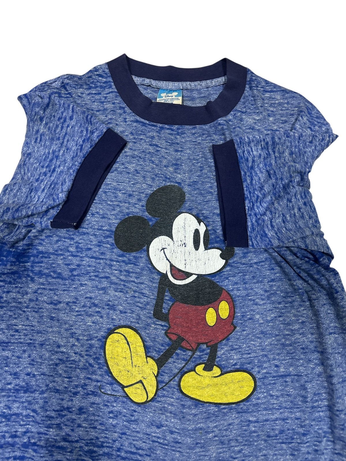 Vintage Vintage Mickey PaperThin Ringer .. Size US M / EU 48-50 / 2 - 7 Thumbnail