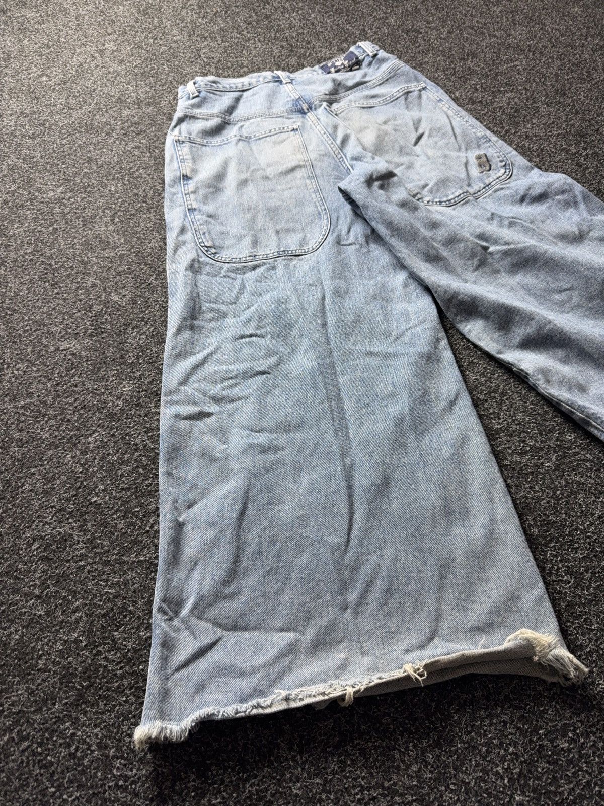 JNCO Vintage y2k ultra baggy wide leg SK8 00s JNCO Style jeans Size US 31 - 16 Thumbnail