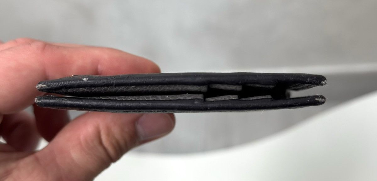 Prada Prada Saffiano Leather Wallet-Black Size ONE SIZE - 9 Thumbnail