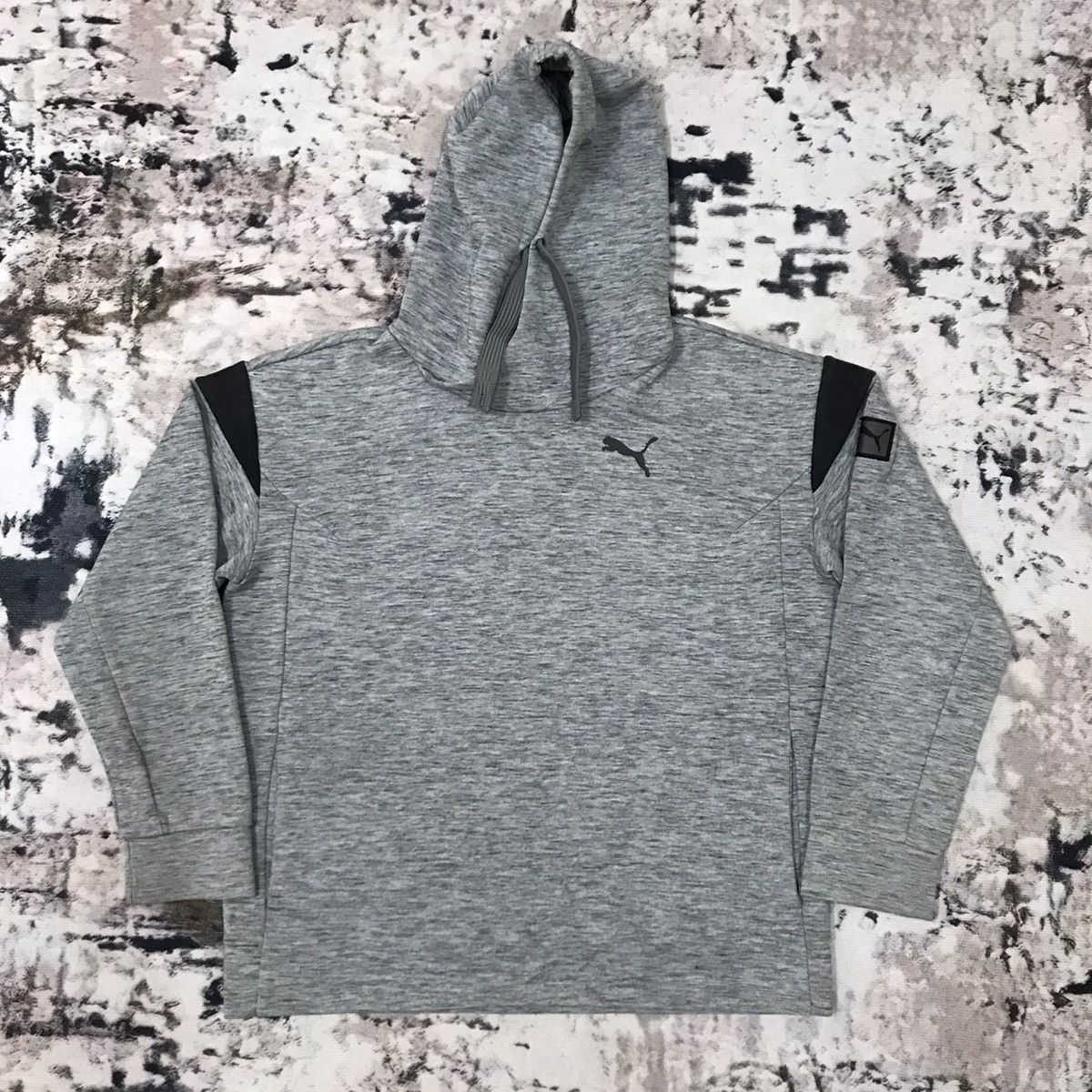 Puma Puma Evostripe Black Grey PulloverSweater Hoodie Size US M / EU 48-50 / 2 - 1 Thumbnail