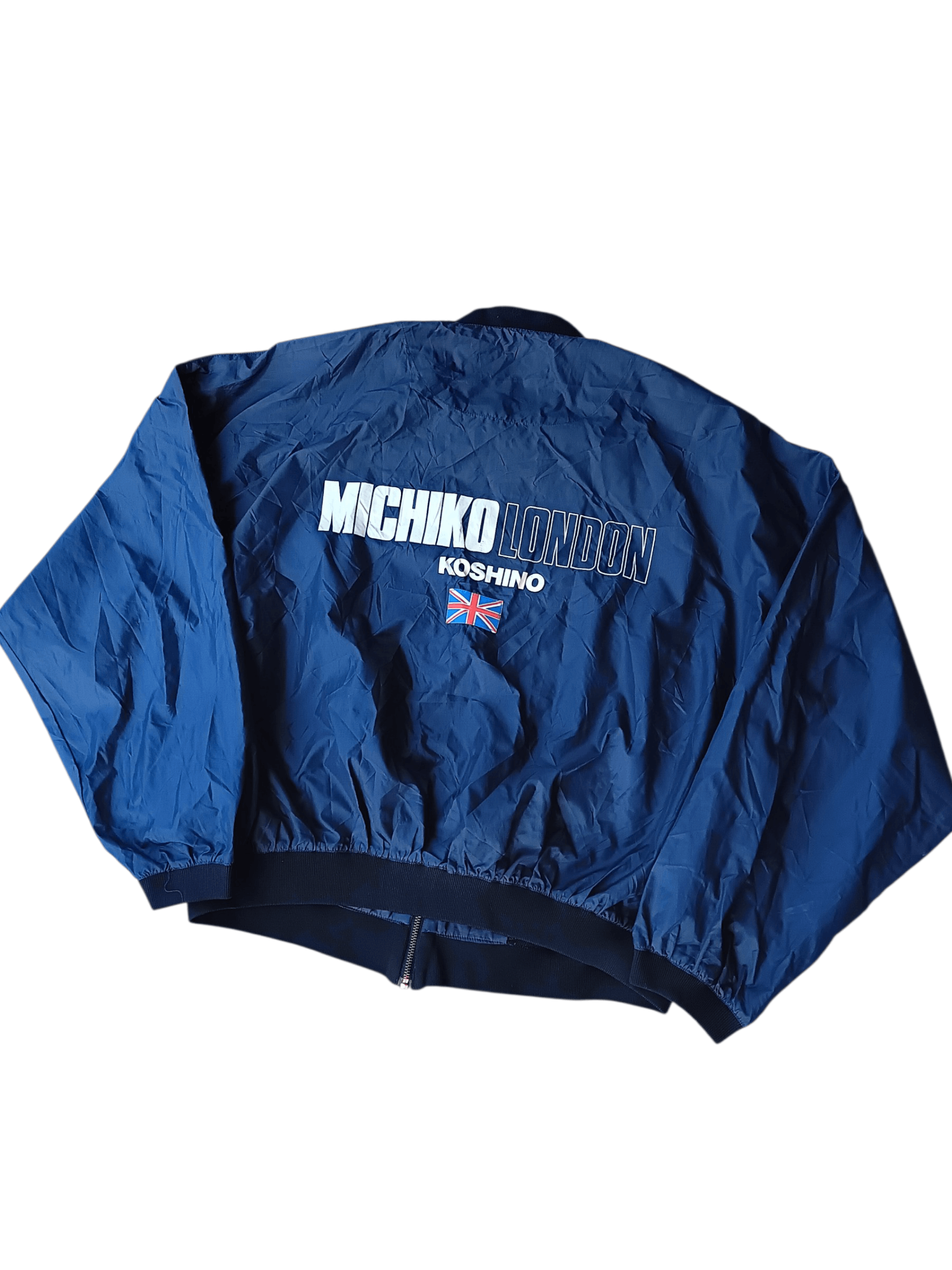 Michiko Koshino London MICHIKO KOSHINO LONDON NAVY JACKET Size US M / EU 48-50 / 2 - 2 Thumbnail