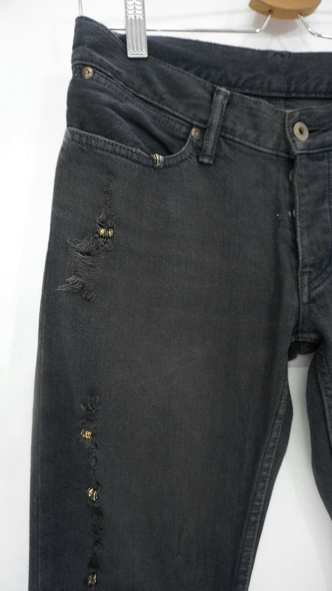 If Six Was Nine 🔥 IF SIX WAS NINE MANIAC Mud Max SBCM0305ADK Flared Jeans Size US 28 / EU 44 - 5 Thumbnail
