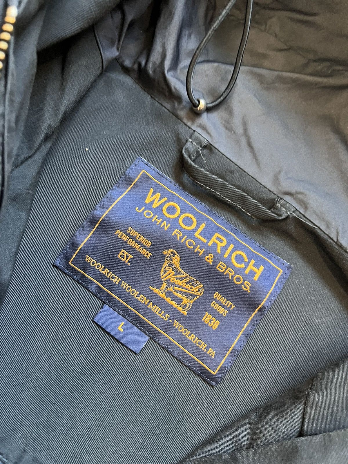 Vintage × Woolrich Woolen Mills Vintage Woolrich windbreaker deep hood old money style Size US L / EU 52-54 / 3 - 21 Thumbnail