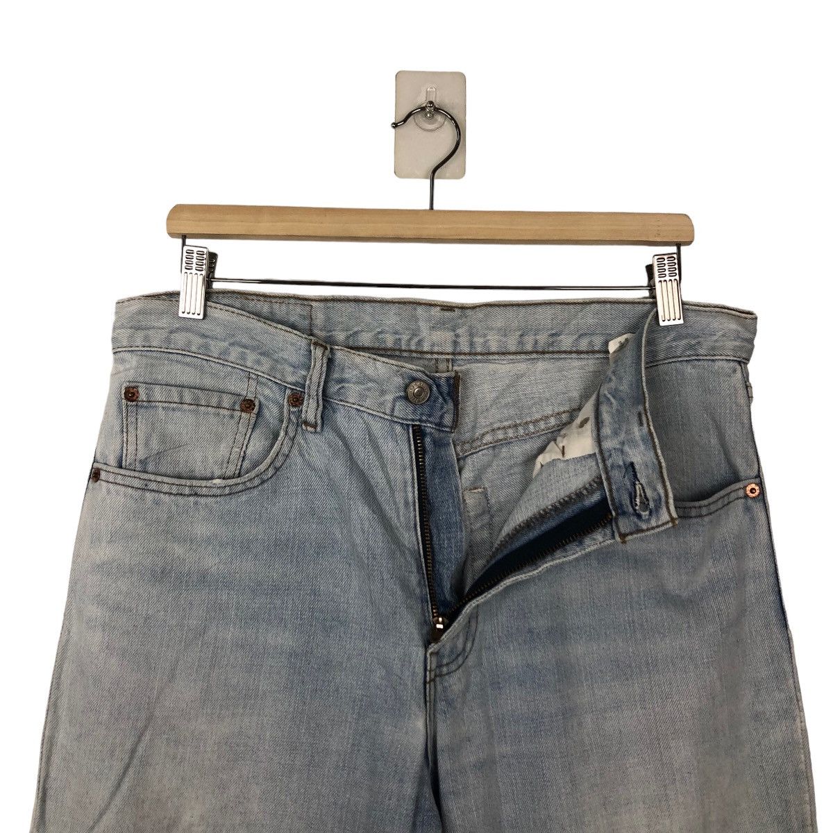 Levi's VINTAGE LEVI’S LOT 503 DISTRESSED DENIM STRAIGHT CUT Size US 31 - 8 Thumbnail