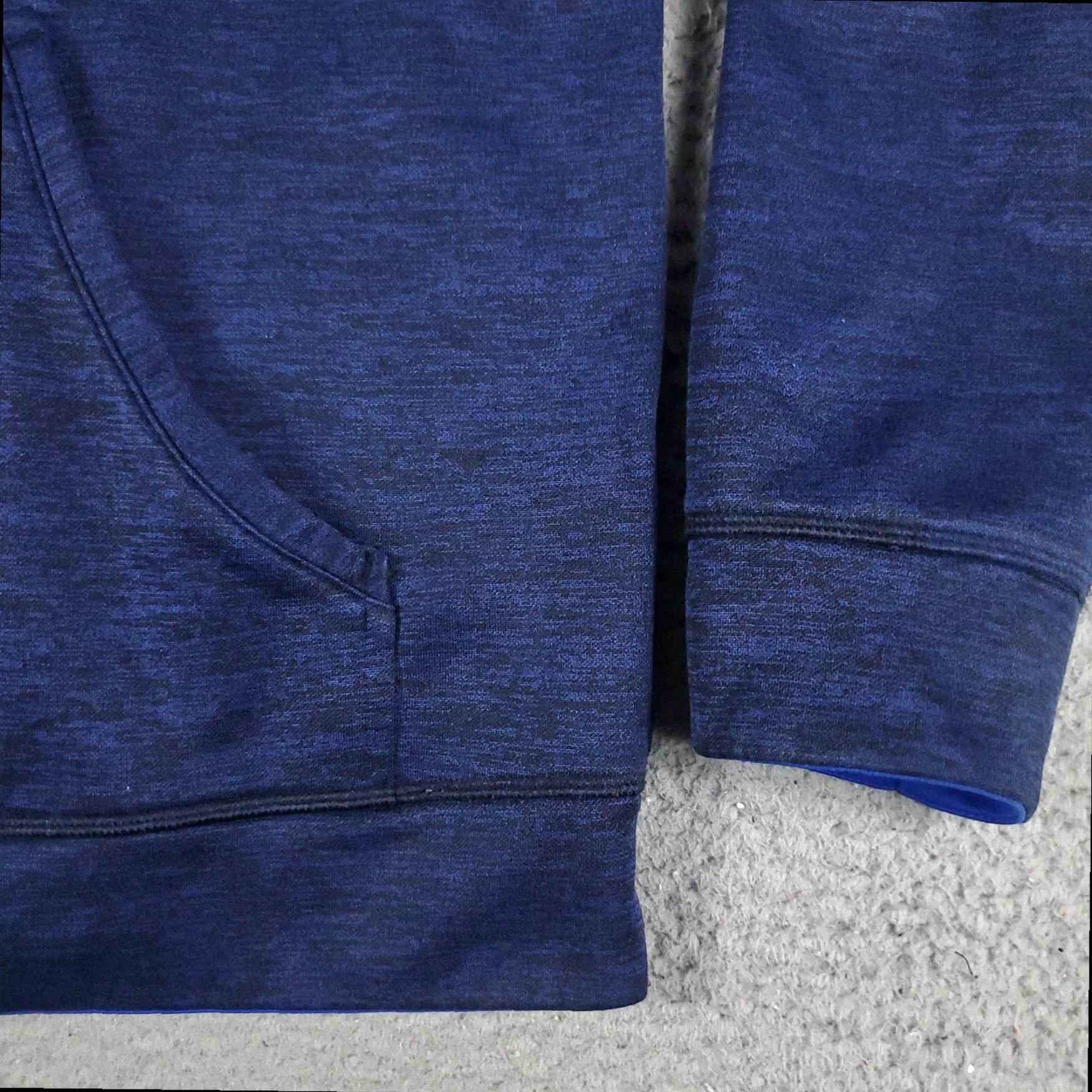Adidas Adidas Ladies Blue Medium Pullover Hoodie Sweater Womens Sweatshirt Size M / US 6-8 / IT 42-44 - 4 Thumbnail