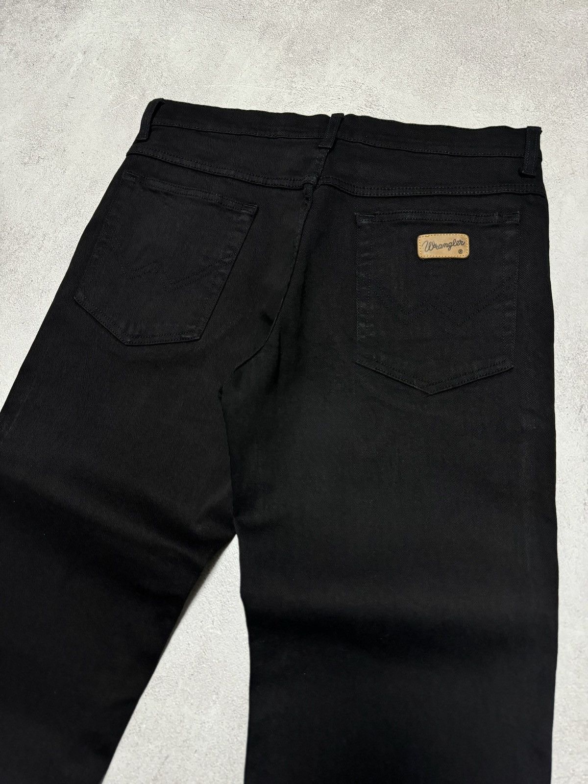 Vintage × Wrangler Vintage Wrangler Jeans Denim Pants Black Straight Baggy 90s Size US 32 / EU 48 - 3 Thumbnail