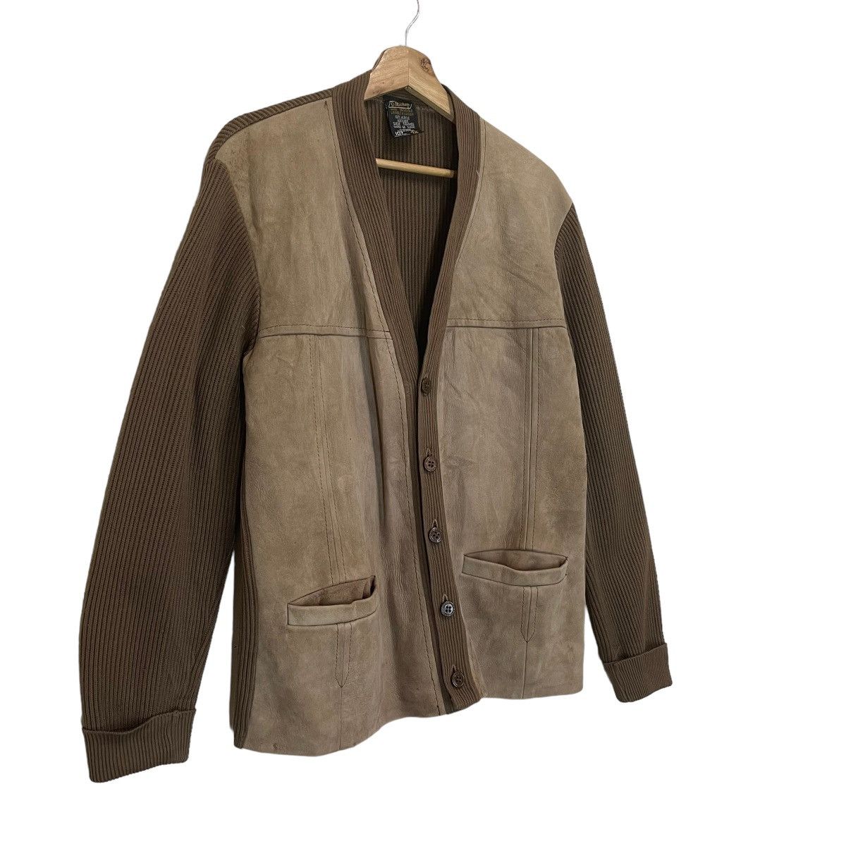Beauty Beast Vintage St Micheal Half Suede Leather Jacket Size US M / EU 48-50 / 2 - 2 Thumbnail