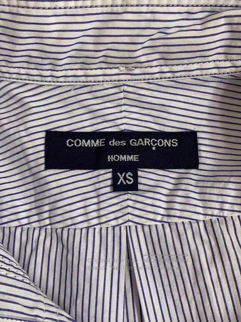Comme des Garcons Comme Des Garcons Plaid patchwork striped long-sleeved shi Size US XS / EU 42 / 0 - 3 Thumbnail