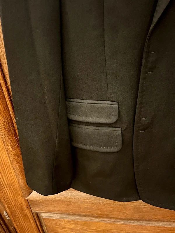Dsquared2 Blazer - DSquared2 - Black Wool - Size 48 Size 48R - 2 Thumbnail