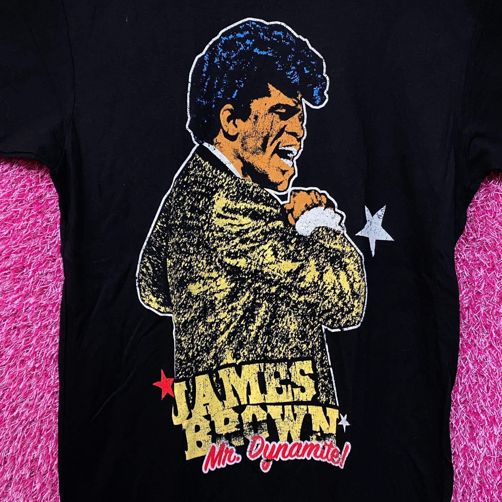 Band Tees James Brown Mr Dynamite Godfather of Soul King of Funk Tee S Size US S / EU 44-46 / 1 - 2 Thumbnail