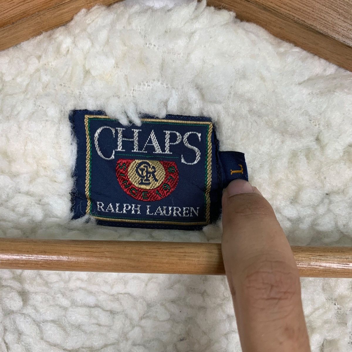 Chaps Ralph Lauren CHAPS RALPH LAUREN Sherpa Fleece Jacket #0041-C3 Size US L / EU 52-54 / 3 - 18 Thumbnail