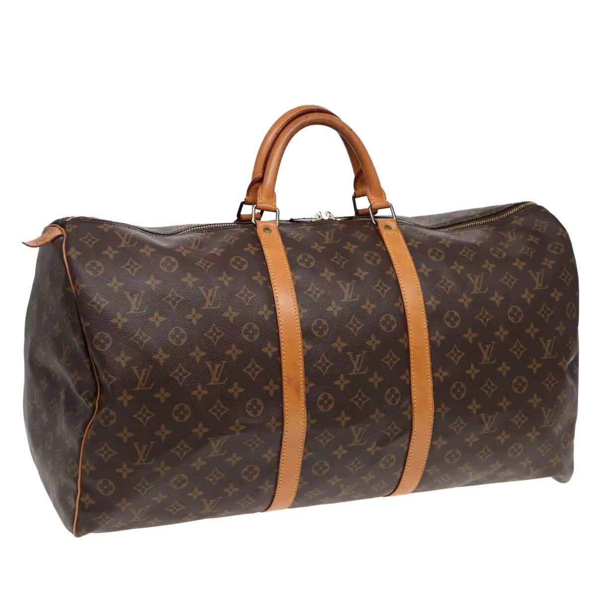 Louis Vuitton LOUIS VUITTON Monogram Keepall 60 Boston Bag Size ONE SIZE - 2 Thumbnail