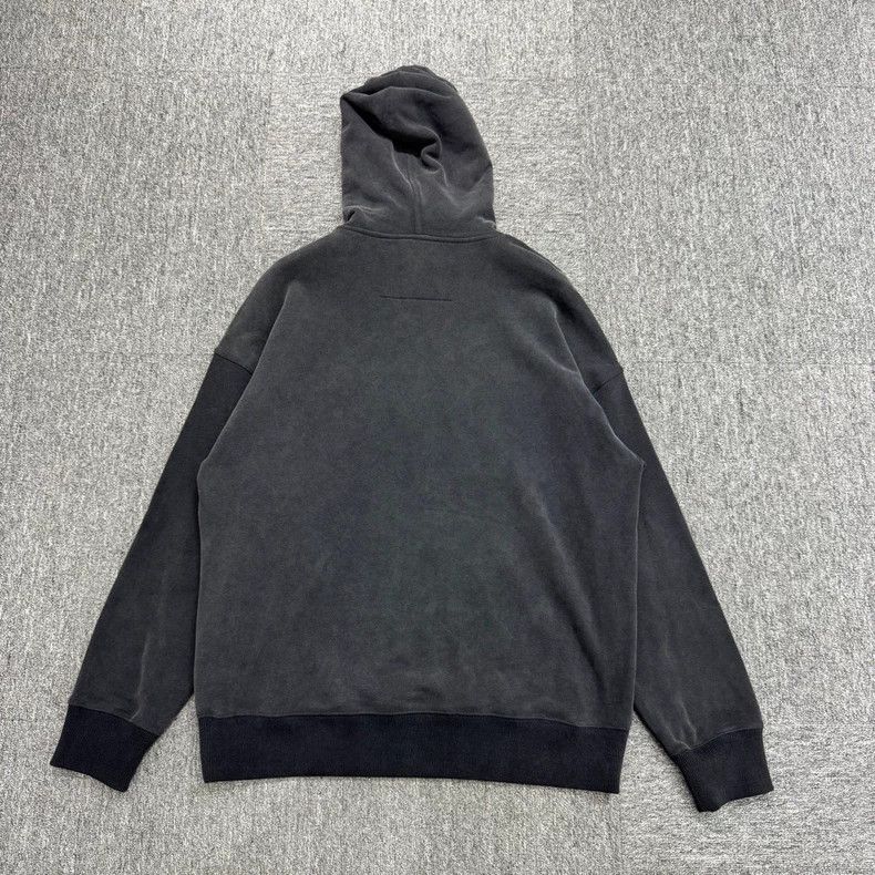 Givenchy Givenchy Washed Aged Flocked Letter Hooded Sweater Size US XXL / EU 58 / 5 - 5 Thumbnail