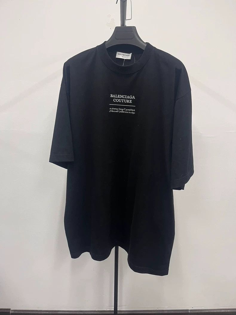 Balenciaga High-set embroidered Logo short sleeves 2503-Nex