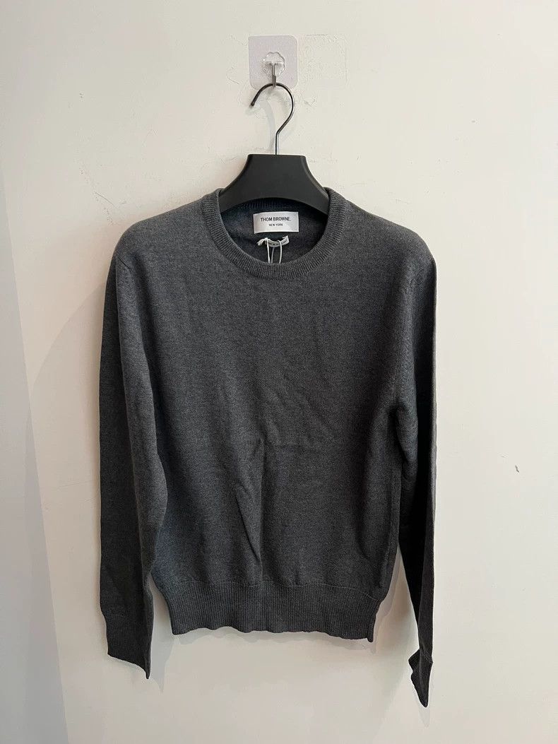 Thom Browne Thom Browne Medium grey sweater Size US S / EU 44-46 / 1 - 2 Thumbnail