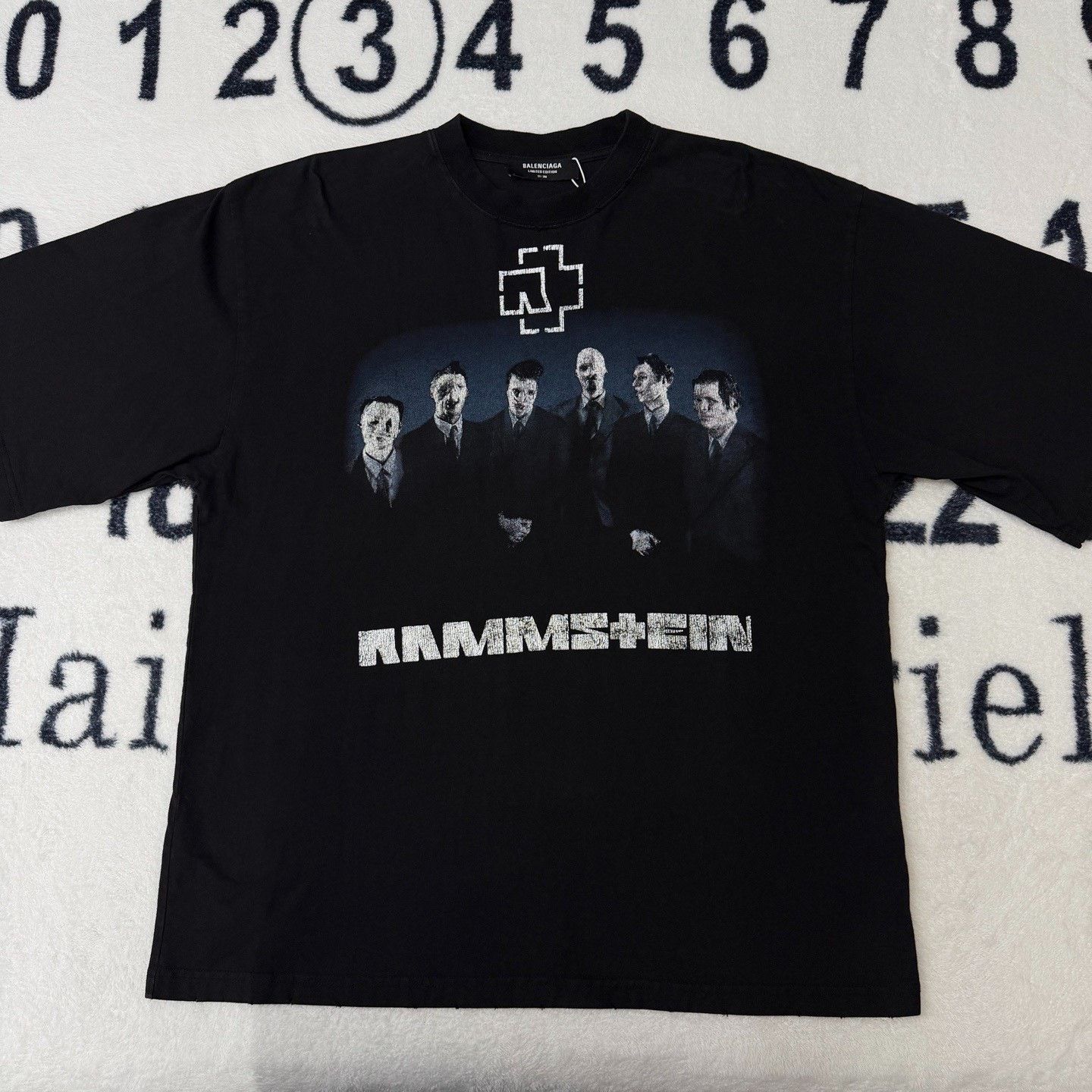 Balenciaga Balenciaga Rammstein Graphic T-shirt Size US M / EU 48-50 / 2 - 1 Thumbnail
