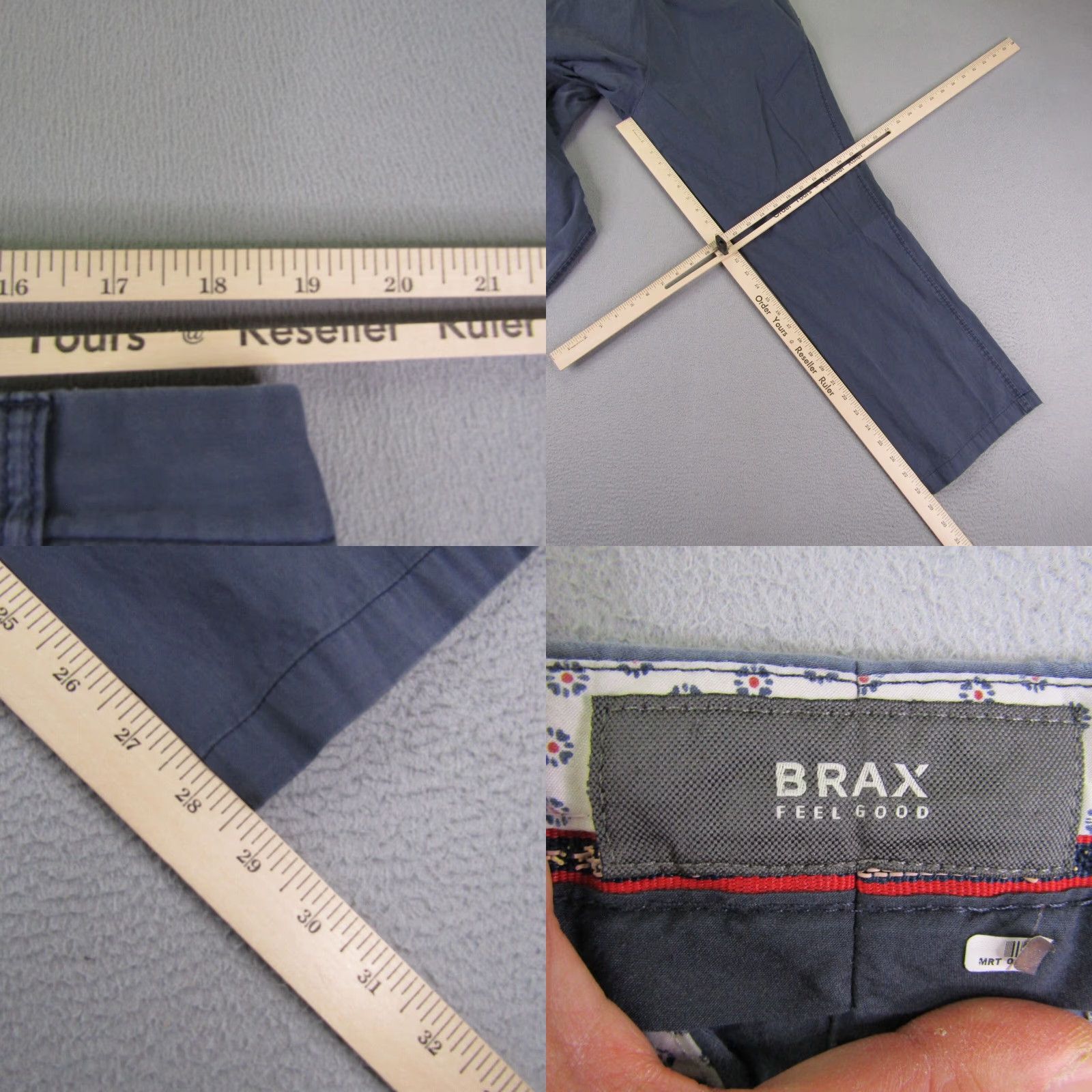 BRAX BRAX Pants 38x29 Blue Evans Chino Straight Leg Casual Slacks Mens Size US 38 / EU 54 - 8 Thumbnail