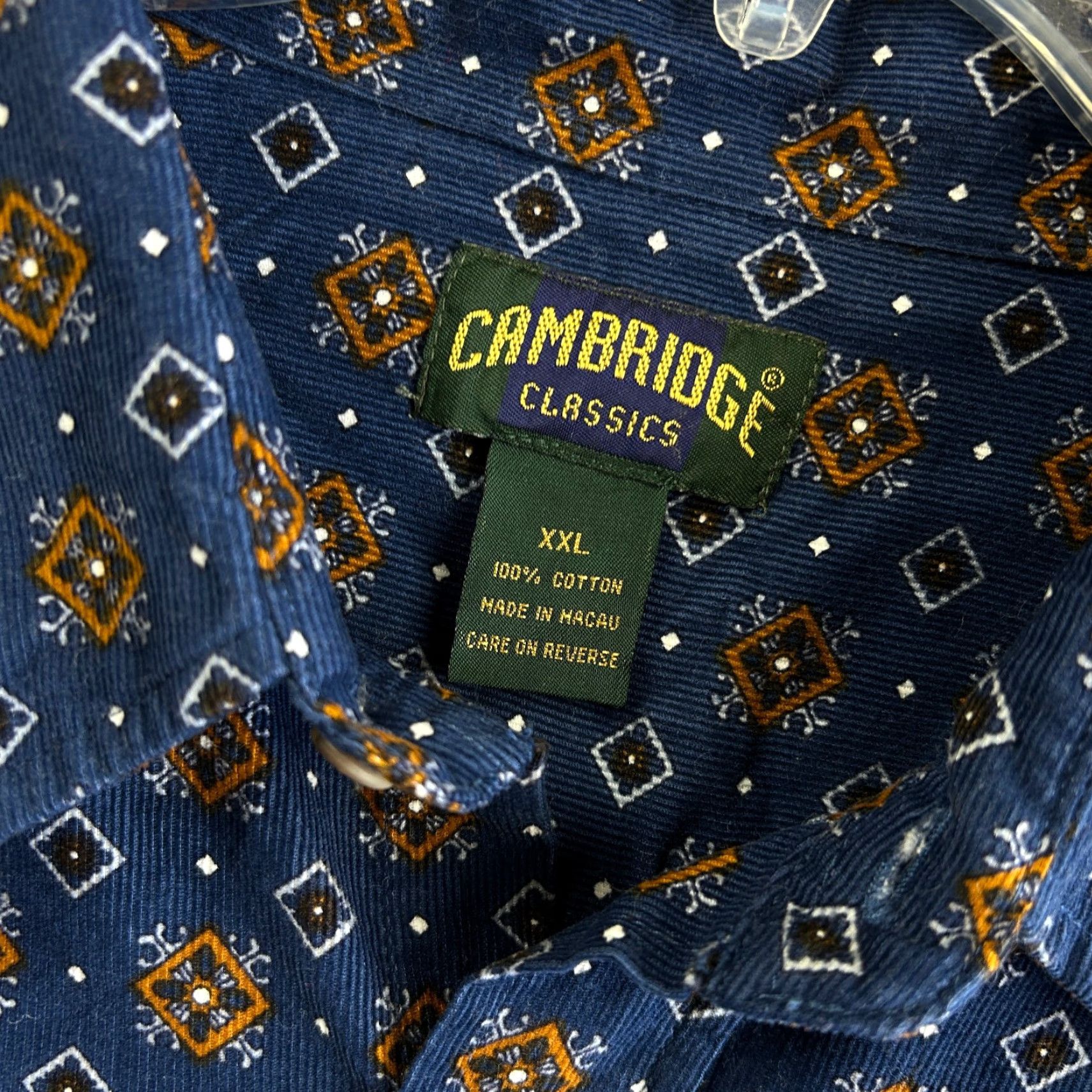 Vintage VINTAGE Cambridge Classics Plaid Flannel Shirt Large Blue Button-Up Mens Short description: 2XL Size US XXL / EU 58 / 5 - 3 Thumbnail