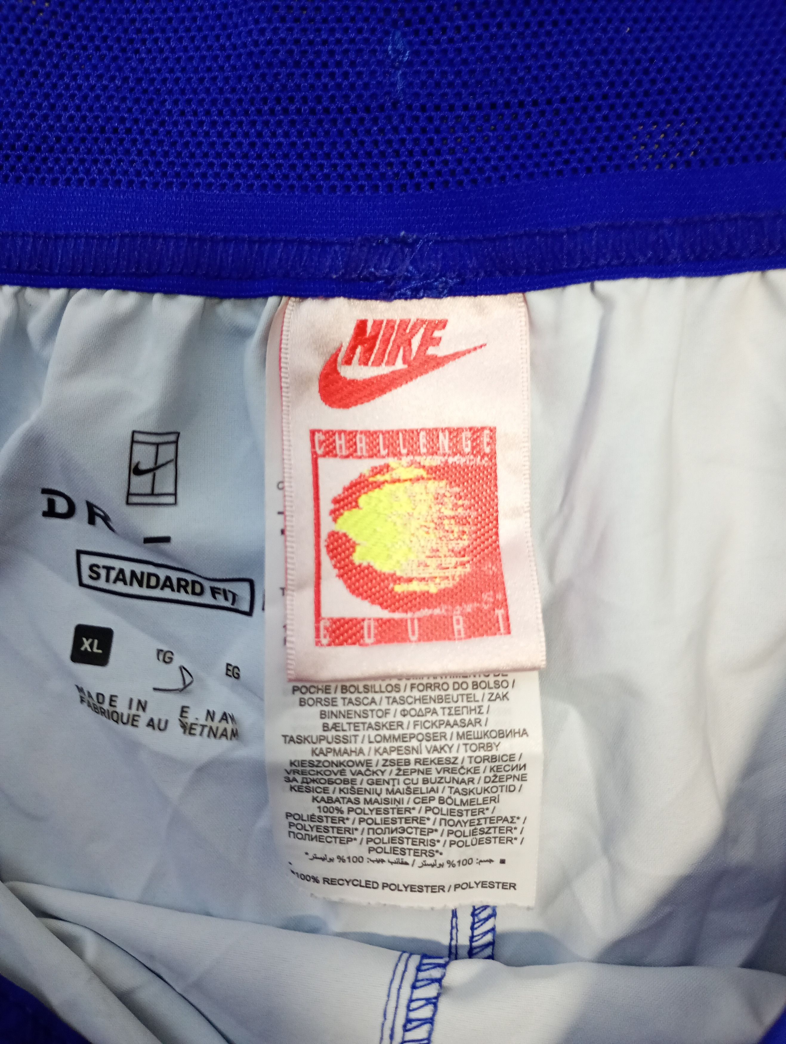 Nike Nike Challenge Court Shorts Size US 36 / EU 52 - 7 Thumbnail