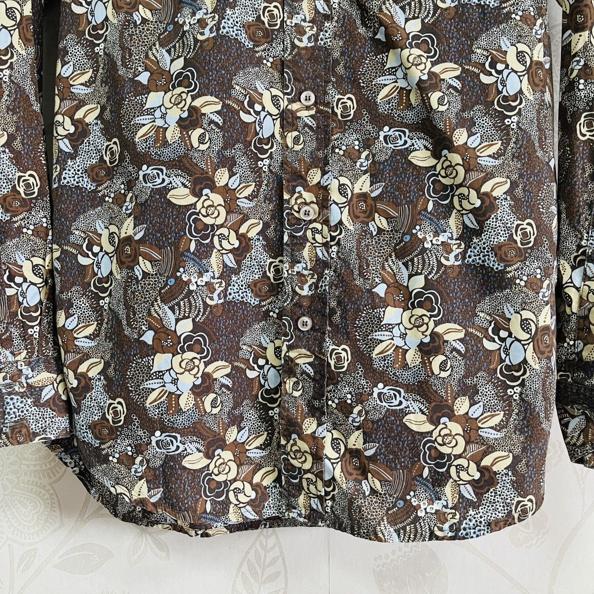 Buzz Rickson's × Vintage Buzz Rickson Shirts Floral Buttons Up Size US L / EU 52-54 / 3 - 9 Thumbnail