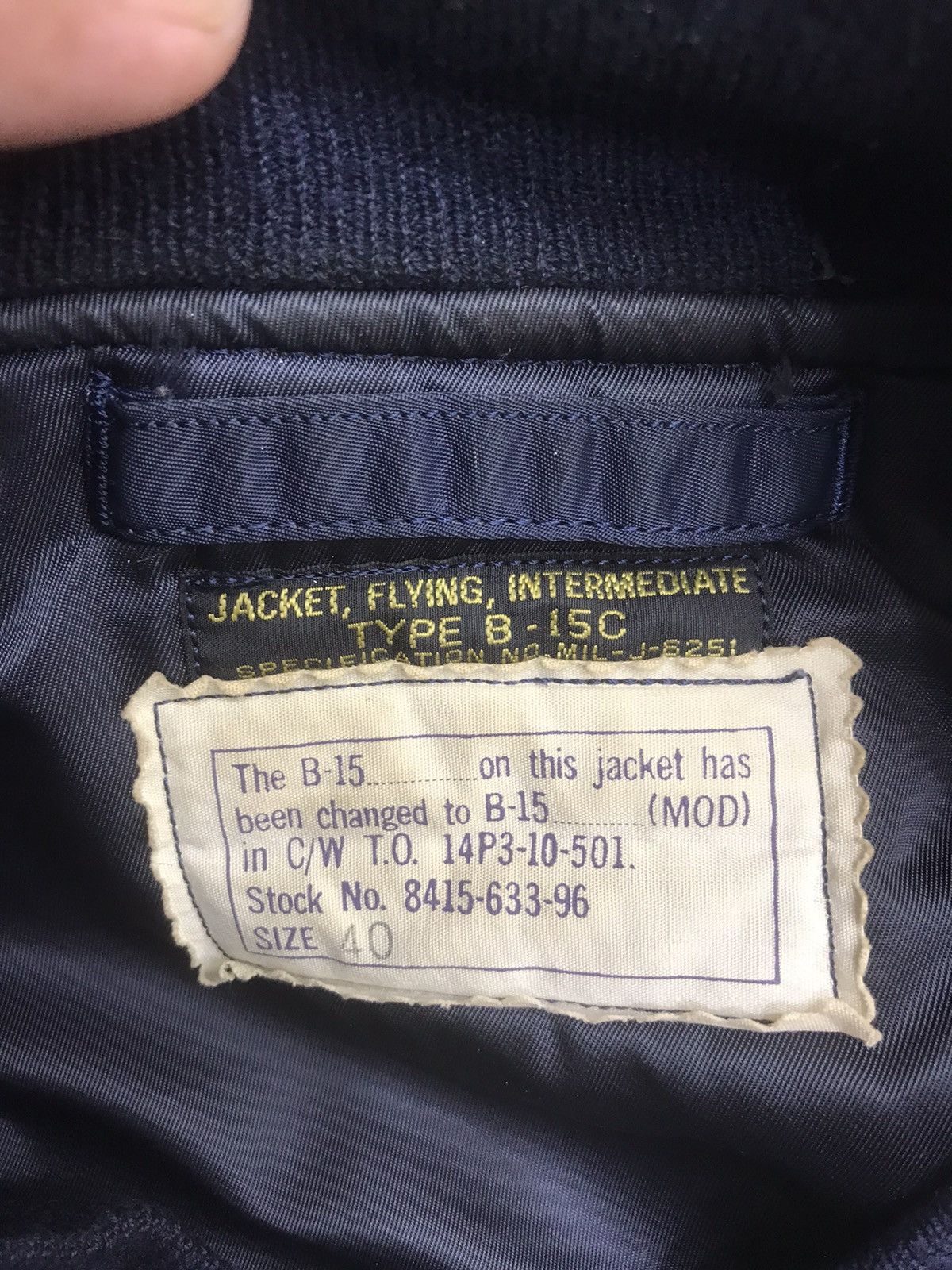 Japanese Brand Bomber B-15 riri Zipper Bomber Jacket Size US M / EU 48-50 / 2 - 6 Thumbnail