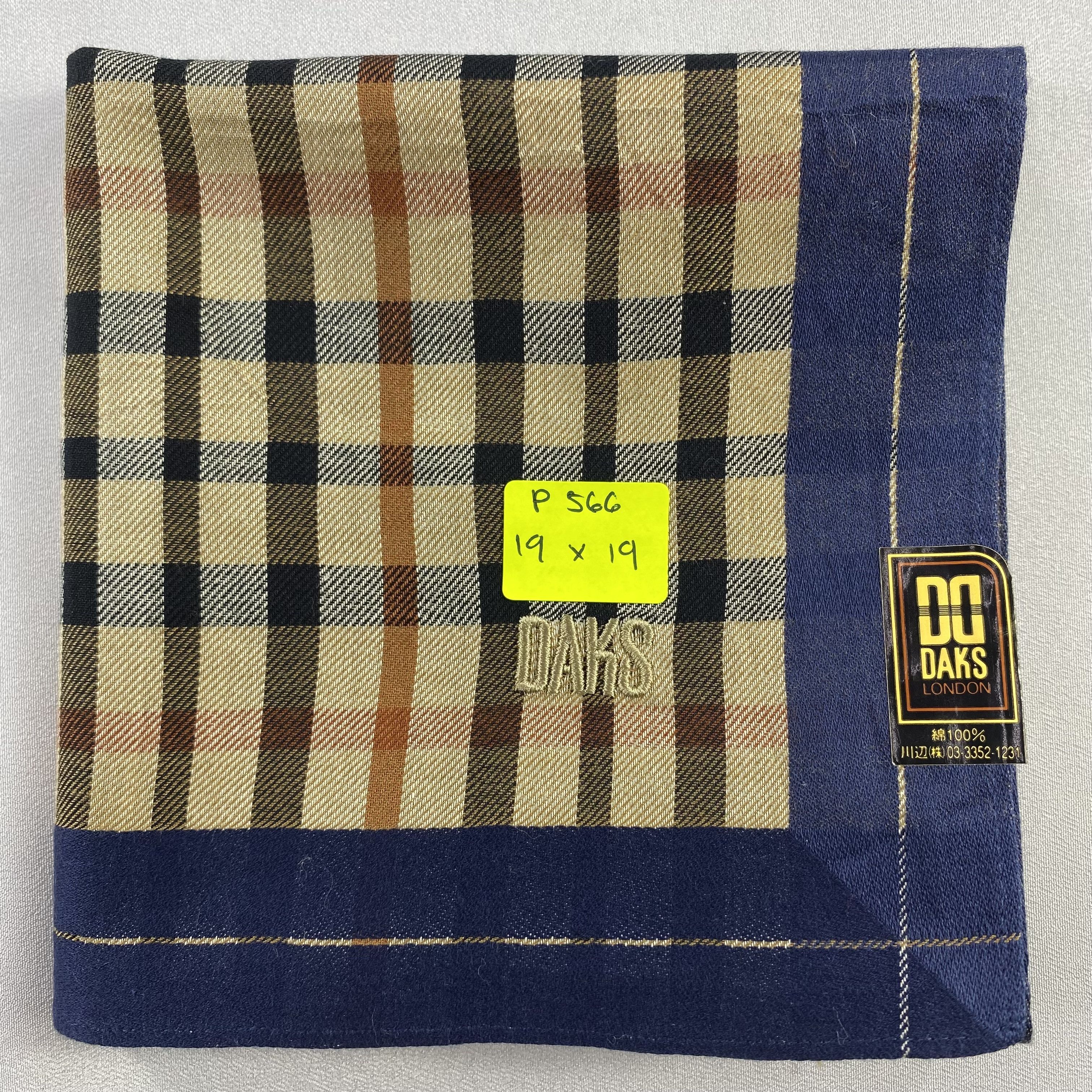 DAKS × Vintage NWT Daks London Bandana/ Handkerchief / Neckerchief-P566 Size ONE SIZE - 5 Thumbnail