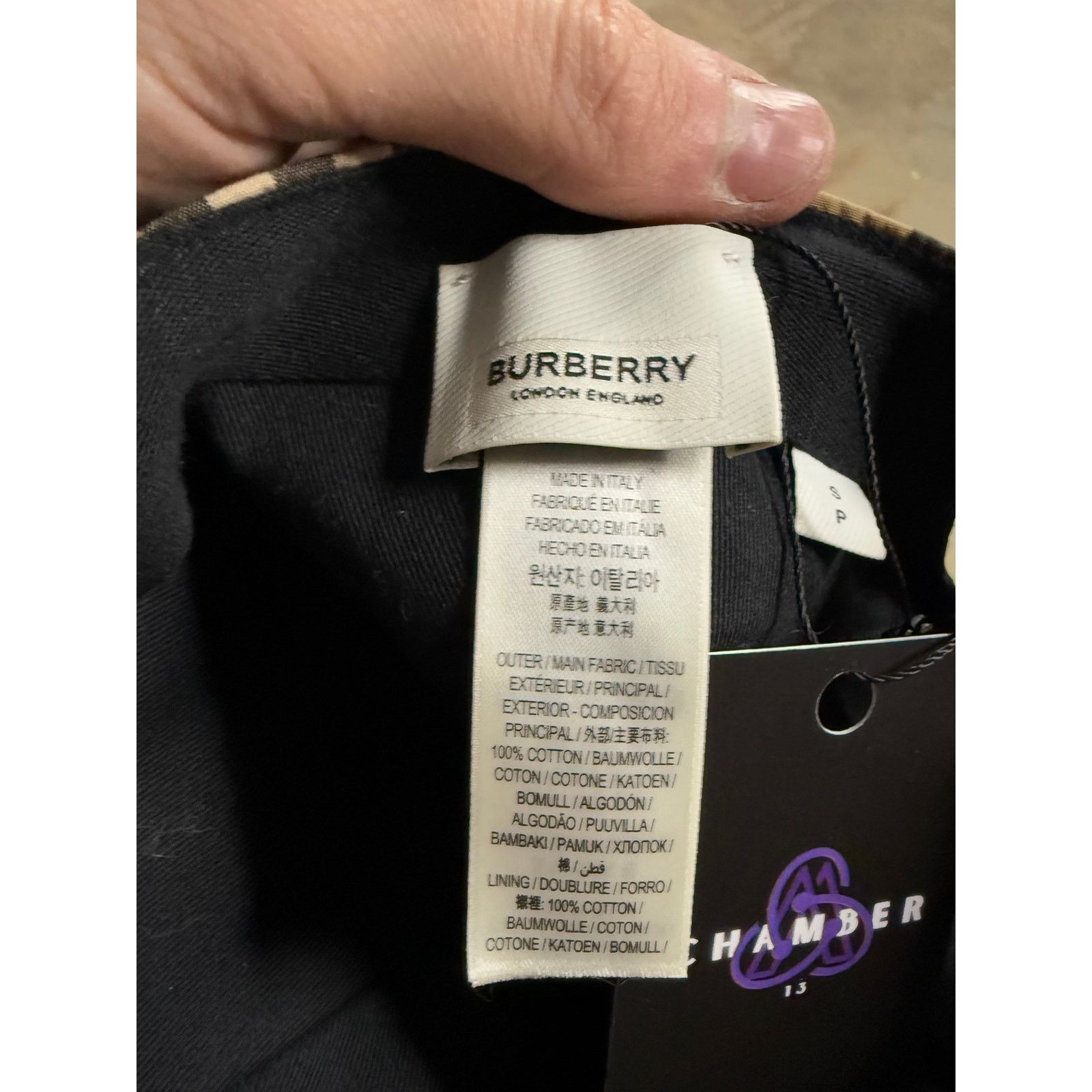 Burberry Burberry TB Logo Cap Used Small Size ONE SIZE - 5 Thumbnail