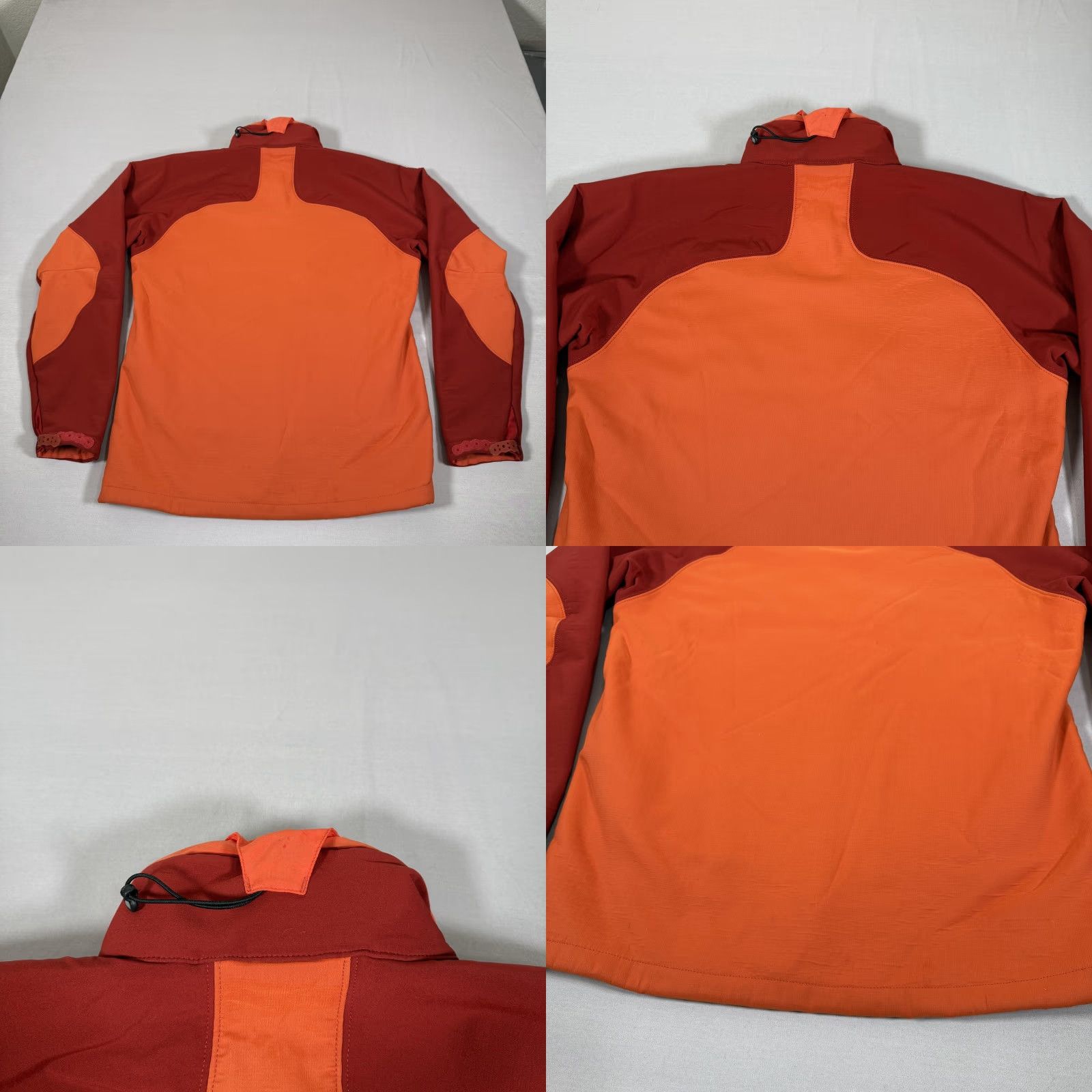 Patagonia Patagonia Jacket M Mens Orange Red Softshell Lined Regulator Hiking Full Zip Pockets Embroidered Logo R1 90s Outdoor Size US M / EU 48-50 / 2 - 10 Thumbnail