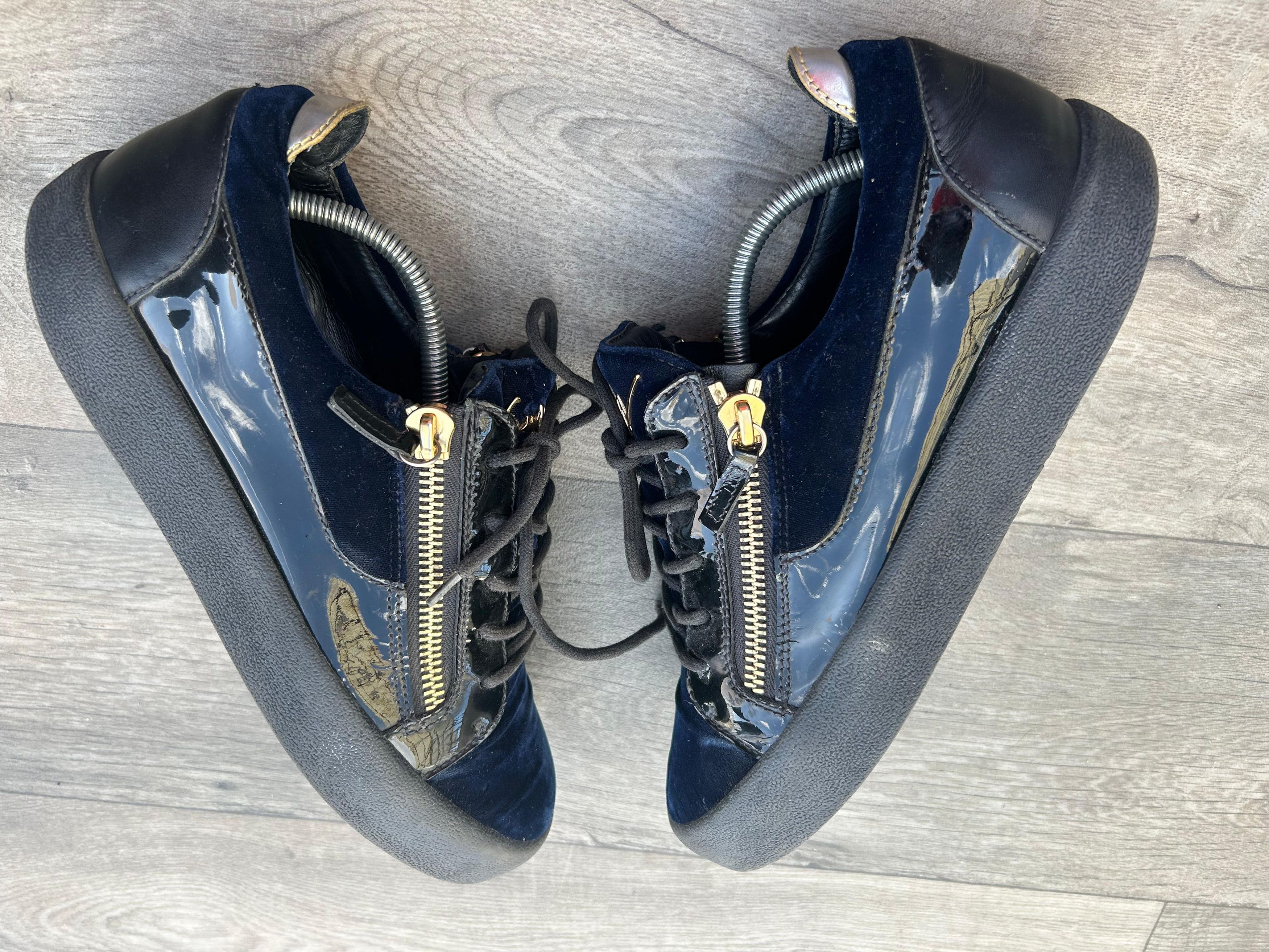 Giuseppe Zanotti Giuseppe Zanotti Frankie Low Top Sneakers Sz 43 Size US 10 / EU 43 - 4 Thumbnail