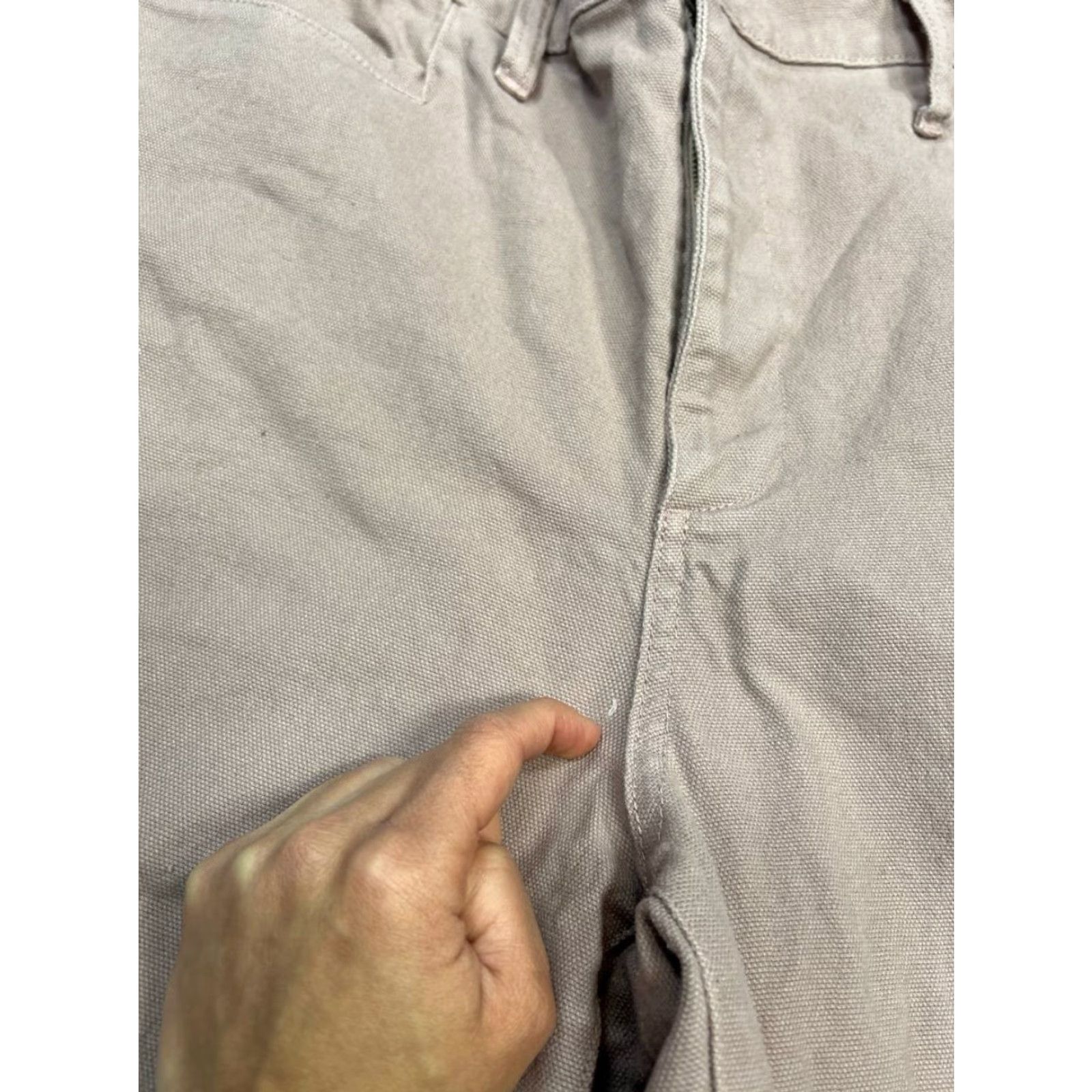 Madewell Madewell Pink Cotton Stretch High Rise Tapered Leg Slim Emmett Pants Womens 32 Size 24" / US 00 / IT 34 - 3 Thumbnail