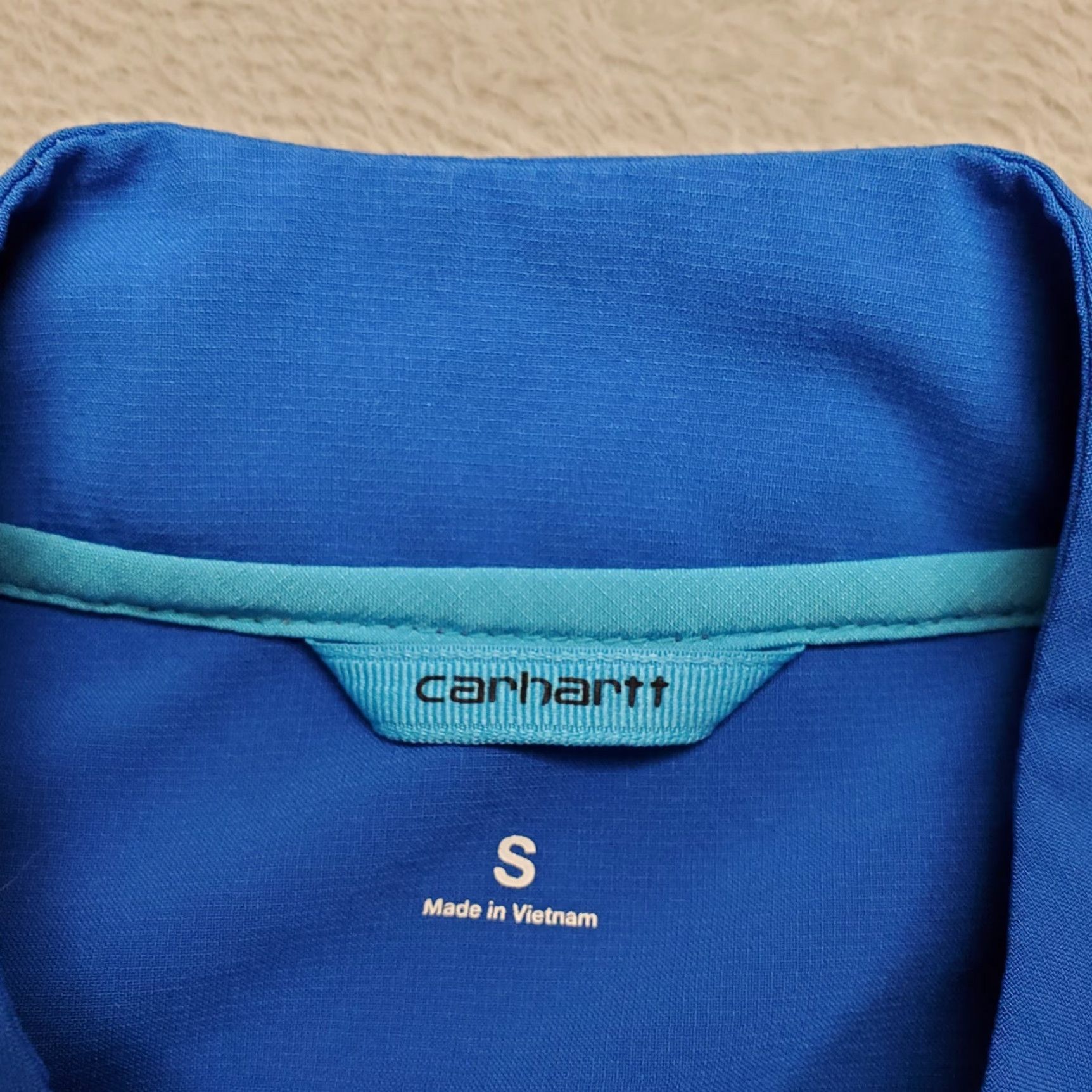 Carhartt VINTAGE Carhartt Jacket Women S Blue Force Scrub Thumb Hole Cross Flex Performance Jacket Size S / US 4 / IT 40 - 4 Thumbnail