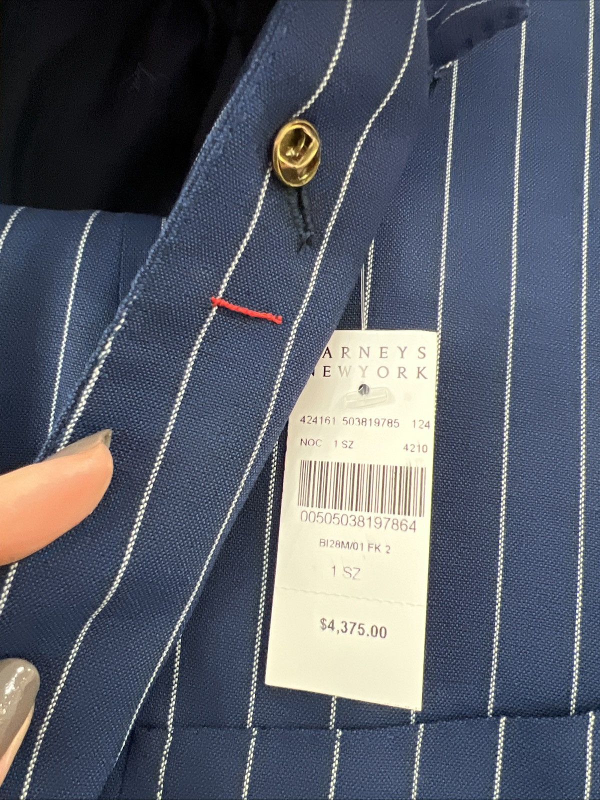Isaia Isaia Full Suit Size 54R - 2 Thumbnail