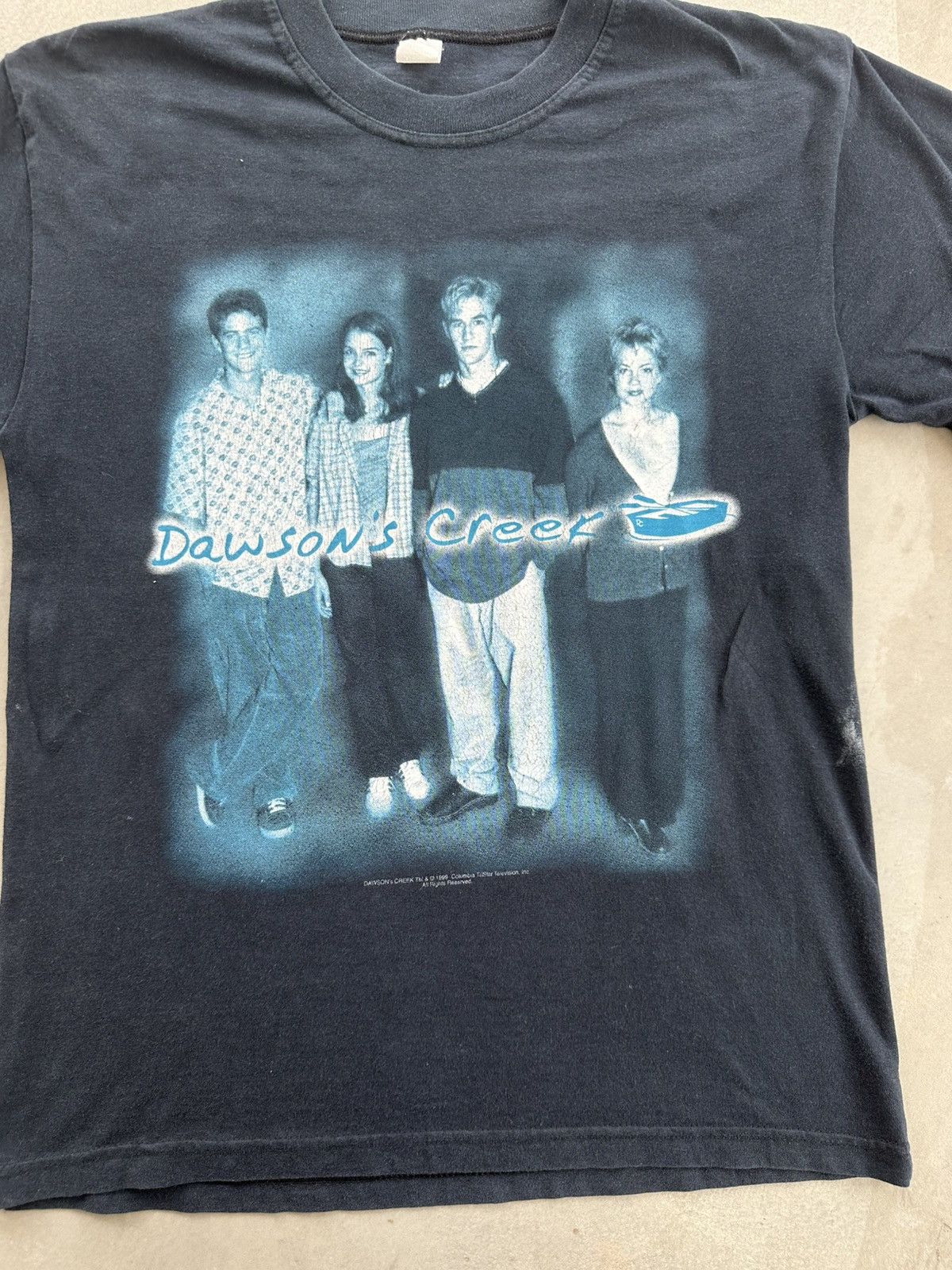 Vintage VINTAGE 1999 DAWSONS CREEK PROMO TEE Size US M / EU 48-50 / 2 - 2 Thumbnail