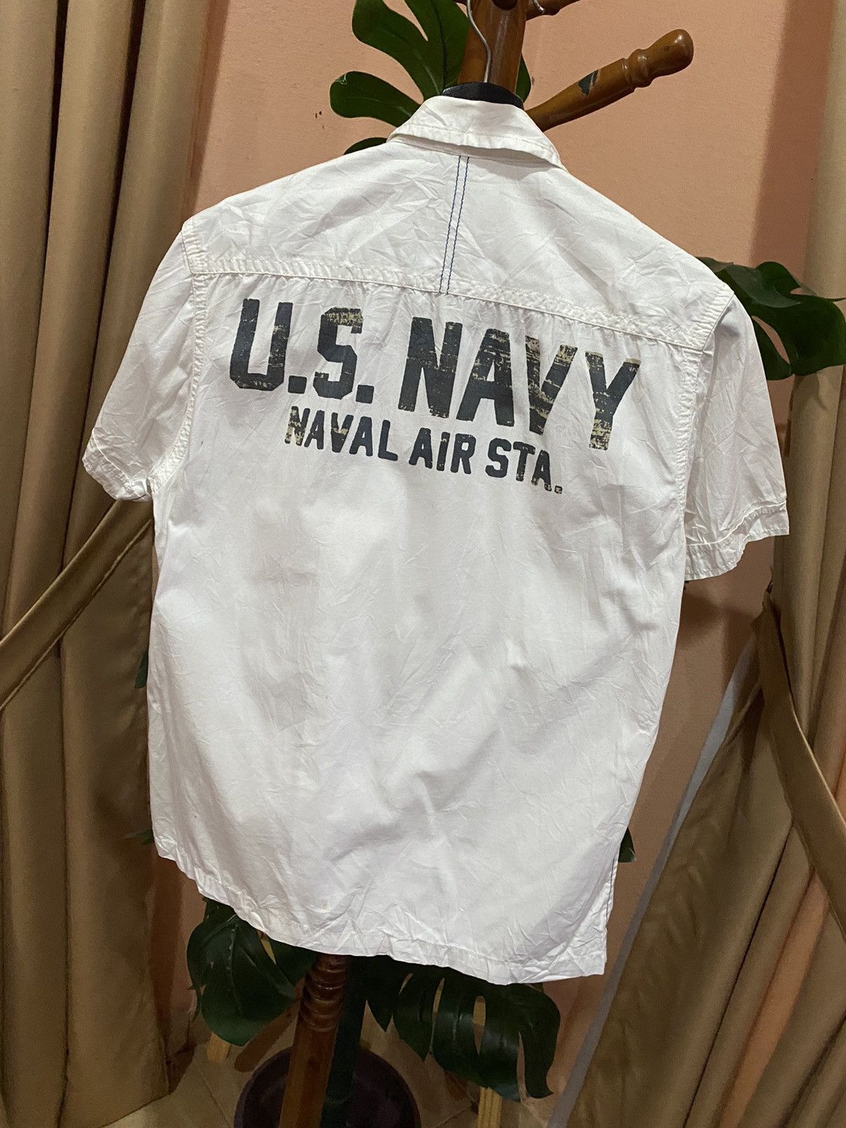 Avirex VINTAGE AVIREX US NAVY NAVAL AIR STA ZIPPER SHIRT Size US M / EU 48-50 / 2 - 7 Thumbnail