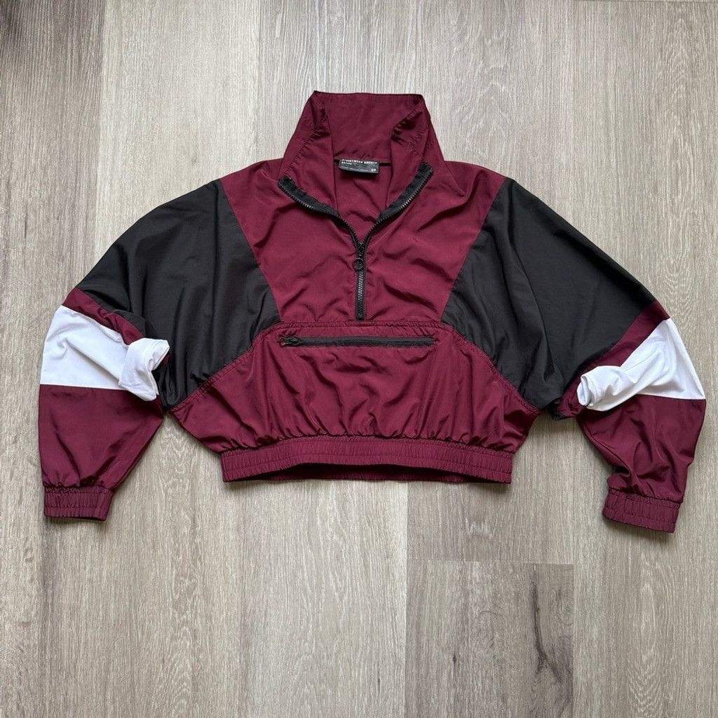 Other Streetwear Society Red and Black Utility Jacket Size S / US 4 / IT 40 - 1 Thumbnail