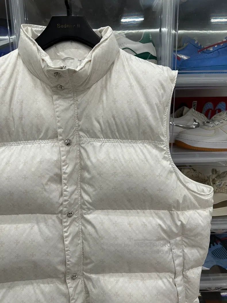 Chrome Hearts CHROME HEARTS Size XXL White dark down vest Size US XXL / EU 58 / 5 - 2 Thumbnail