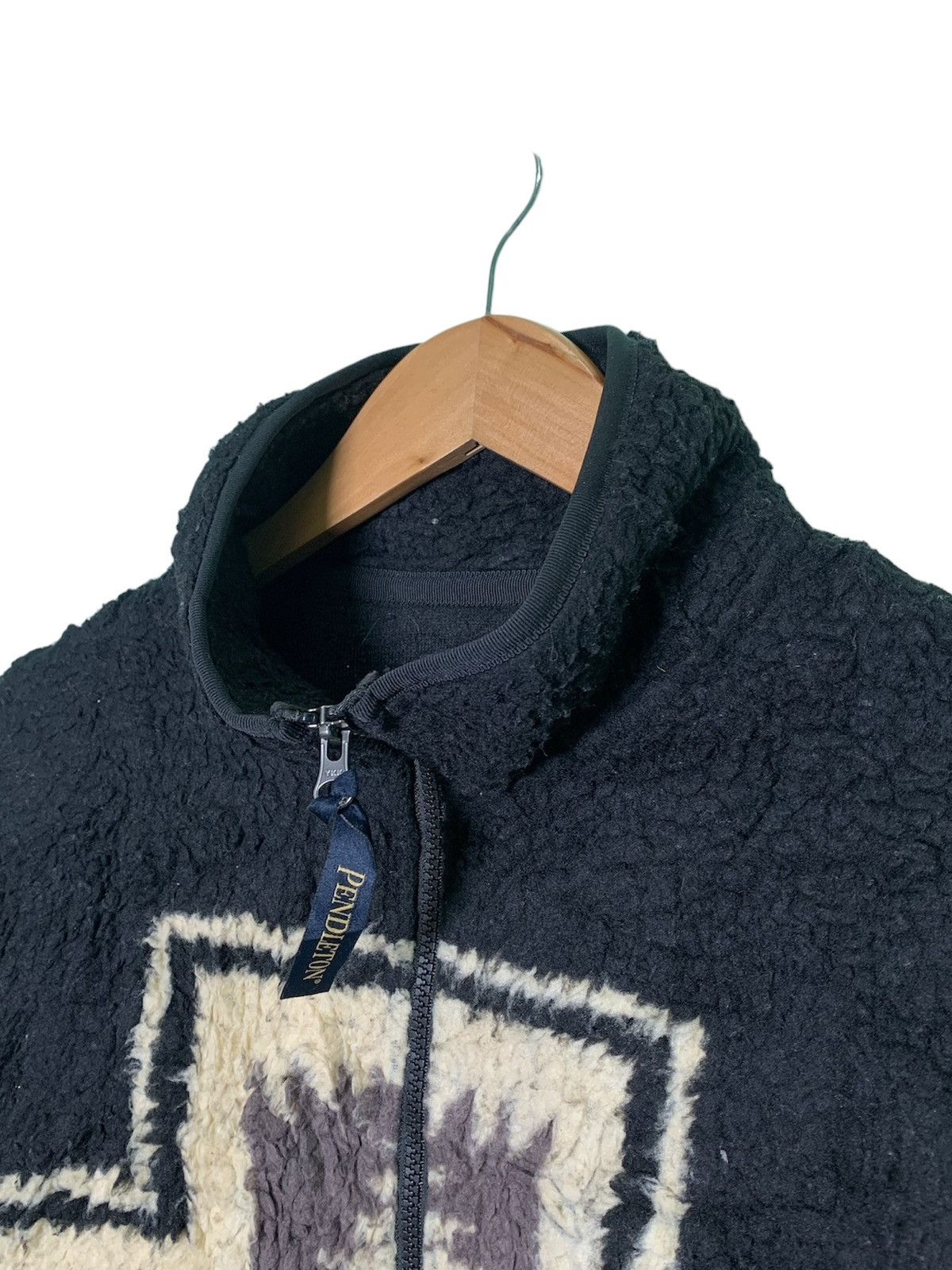 Pendleton × Vintage Vintage Pendleton Fleece Sherpa Jacket Size US M / EU 48-50 / 2 - 6 Thumbnail