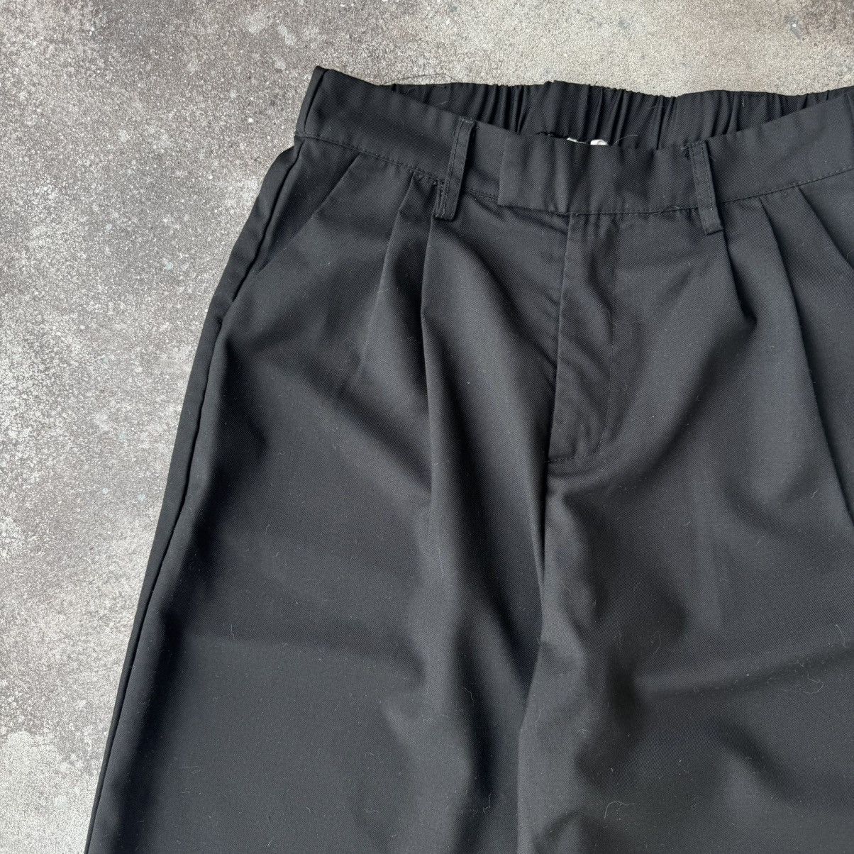 Hysteric Glamour × Japanese Brand × Vintage Japanese Vintage Vibe Classic Wide Pants (Yamamoto Style) Size 26" / US 2 / IT 38 - 4 Thumbnail