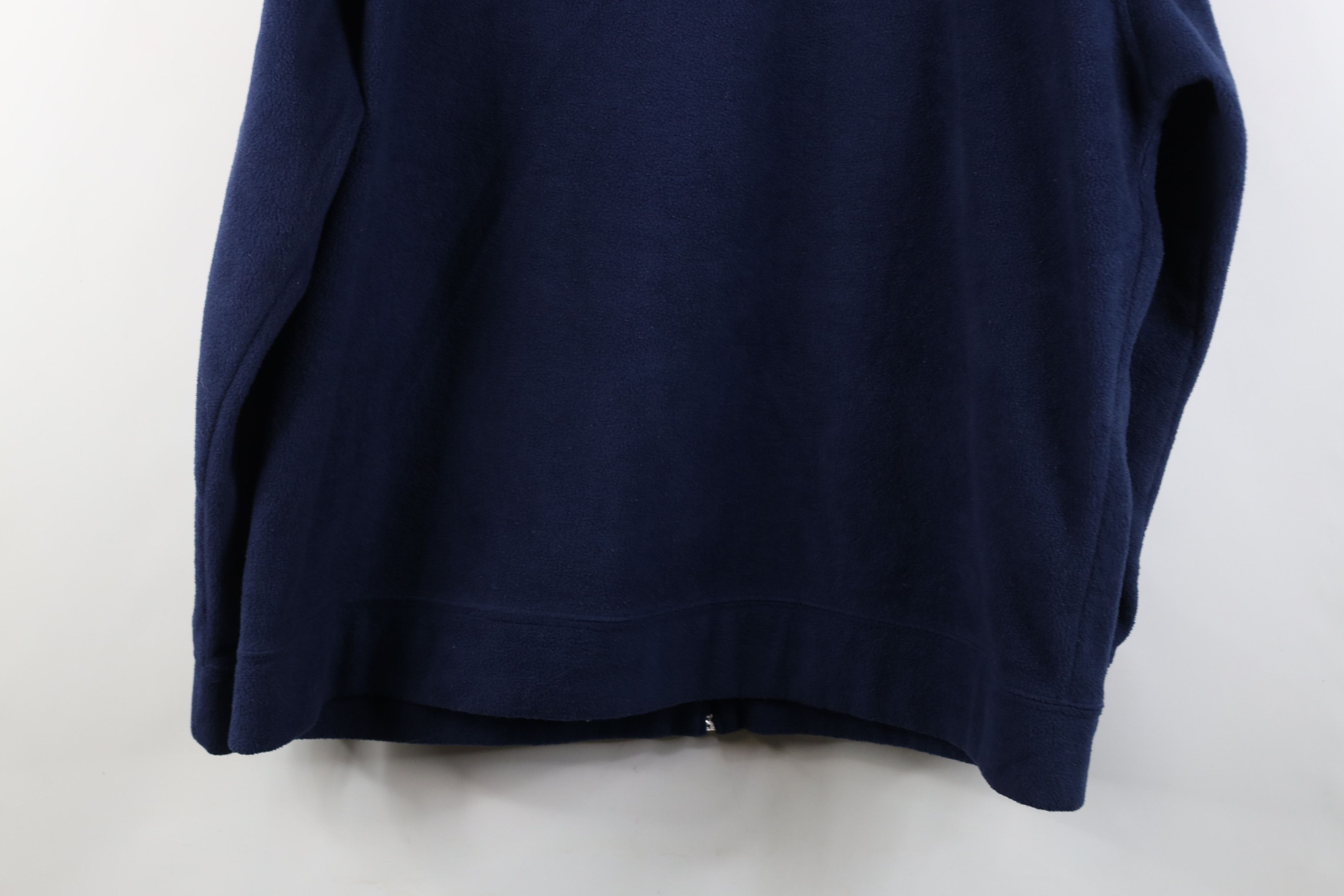 Disney Vintage 90s Disney Winnie the Pooh Eeyore Fleece Hoodie Blue Size XXL / US 16-18 / IT 52-54 - 15 Thumbnail