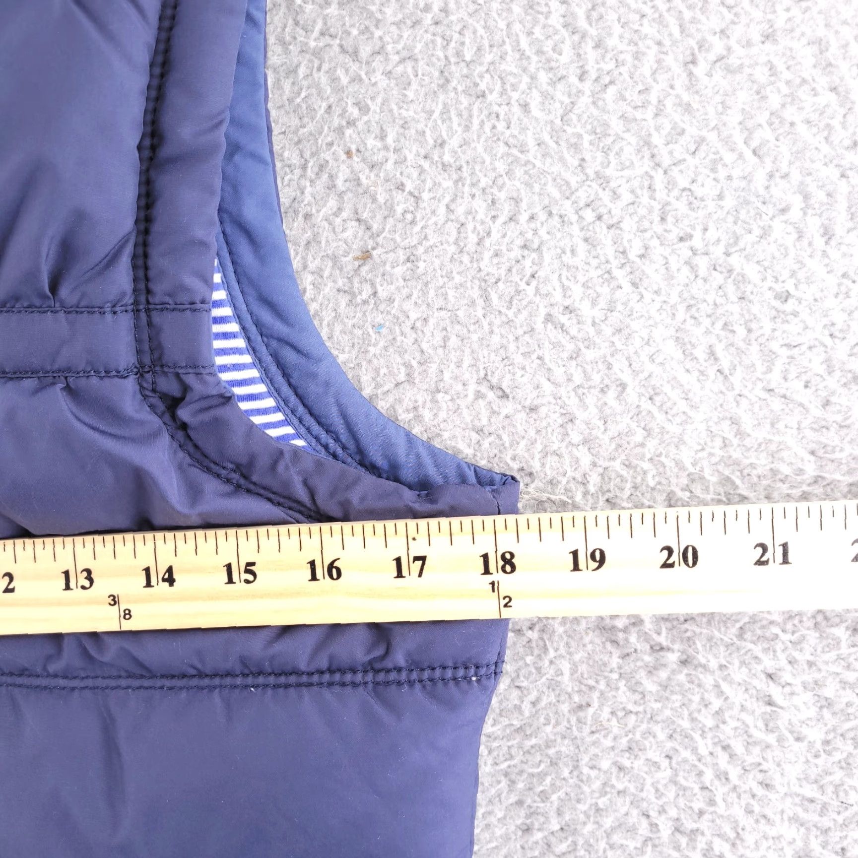 American Eagle Outfitters American Eagle Puffer Vest Womens Small Blue Sleeveless Jacket Size S / US 4 / IT 40 - 6 Thumbnail