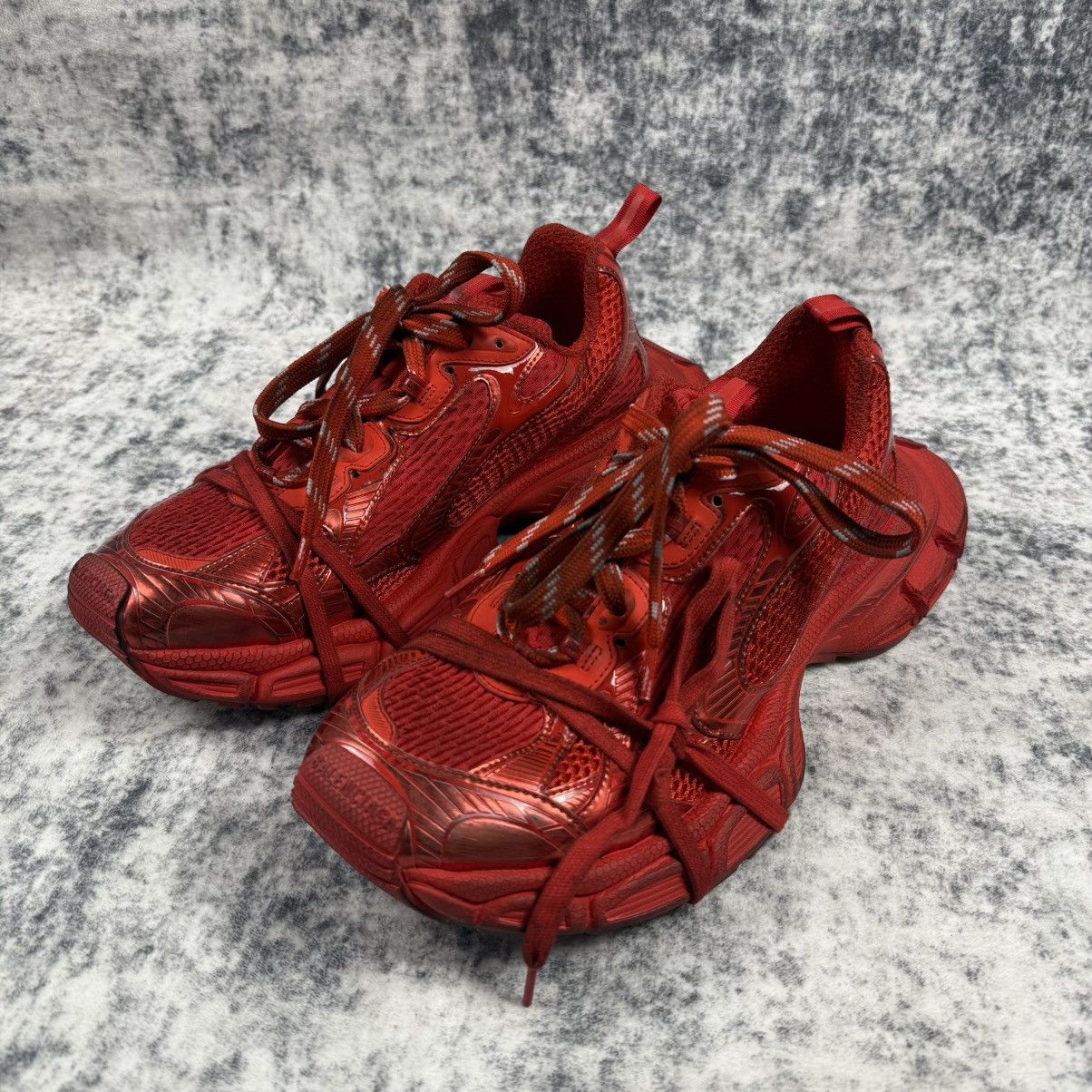 Balenciaga Balenciaga 3XL “Worn-Out” ‘Red’ Shoes Size US 10.5 / EU 43-44 - 1 Thumbnail