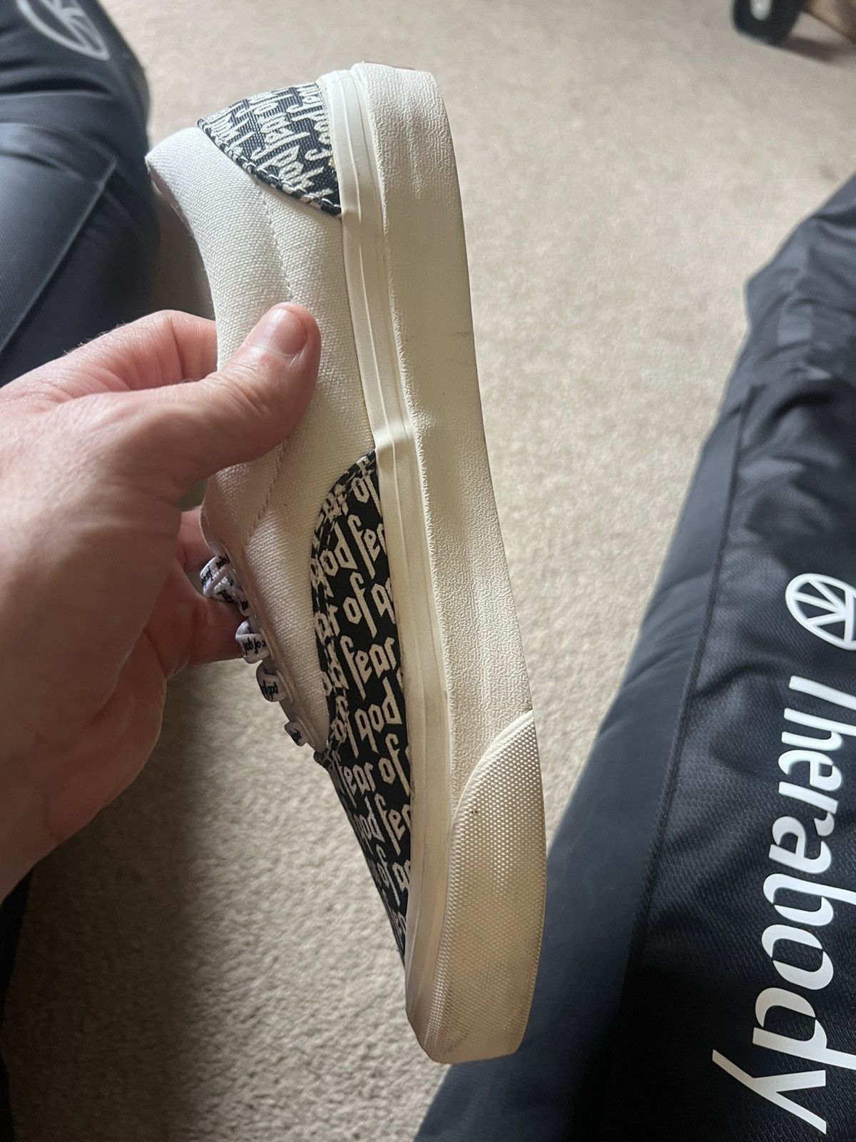 Fear of God × Vans Vans Fear of God Era 95 DX Marshmallow & Black size 10 Size US 10 / EU 43 - 6 Thumbnail