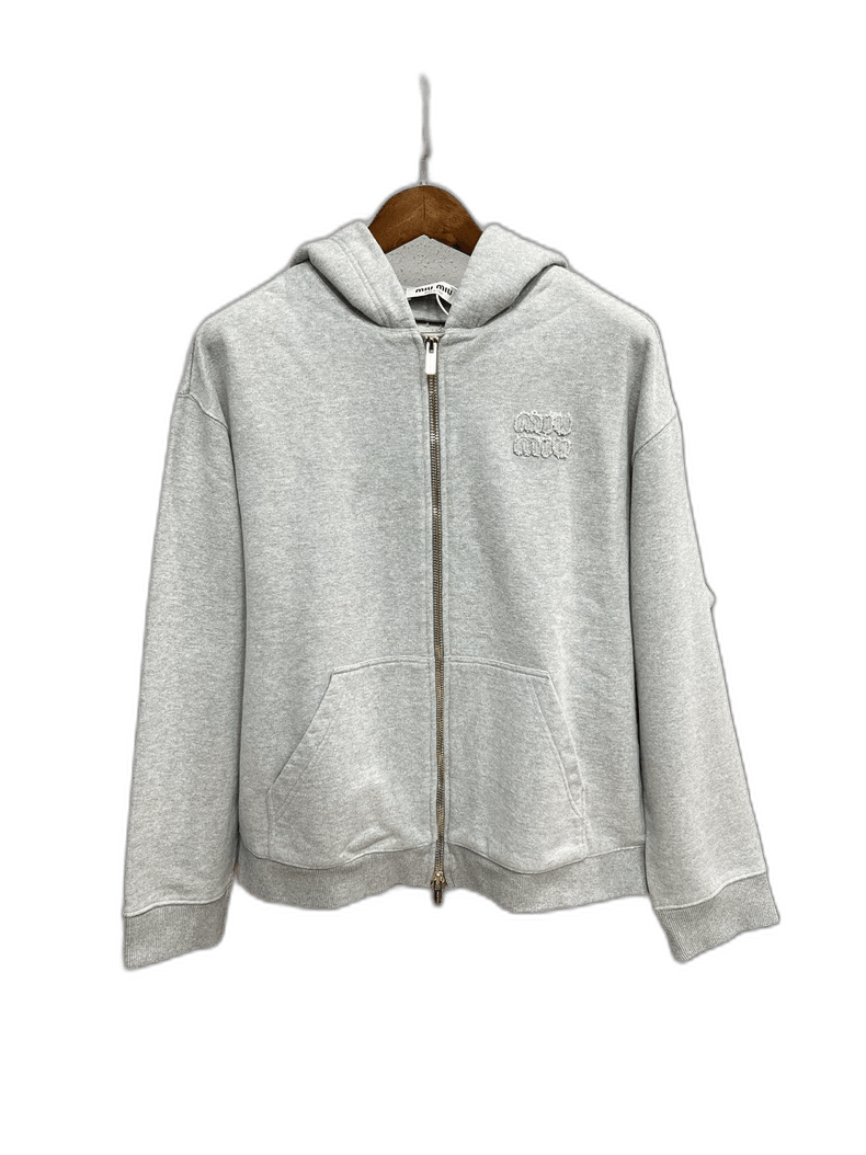ジャケット・アウター MiuMiu archive ss00 zip up jacket Miu Miu Zip-Up Hoodie XS
