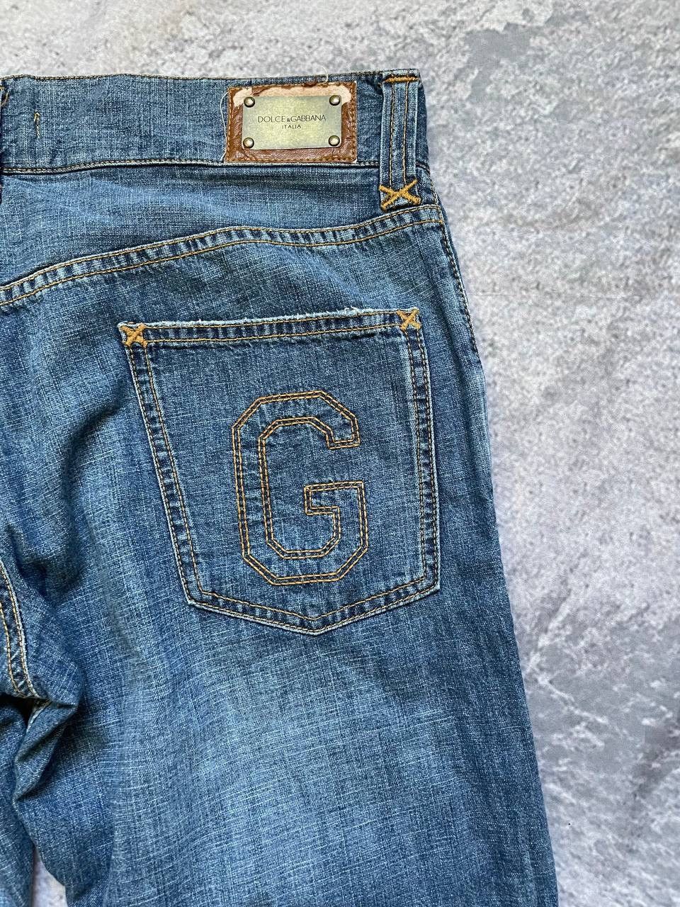 Dolce & Gabbana Dolce & Gabbana Vintage "D&G" Logo Embroidered Denim Jeans Size US 32 / EU 48 - 5 Thumbnail