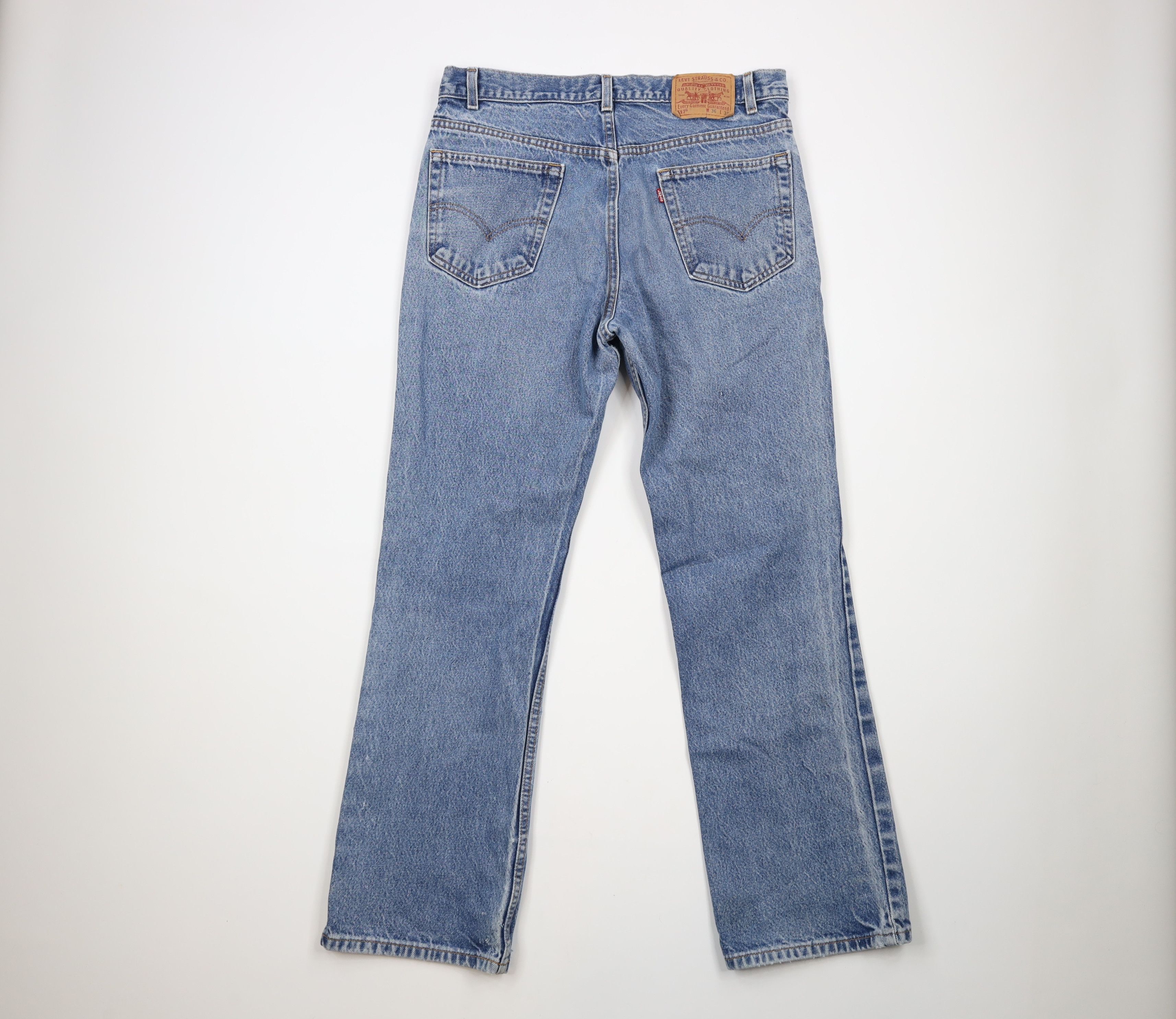 Levi's Vintage Y2K 2001 Levis 517 Flared Bootcut Denim Jeans USA Size US 38 / EU 54 - 10 Thumbnail